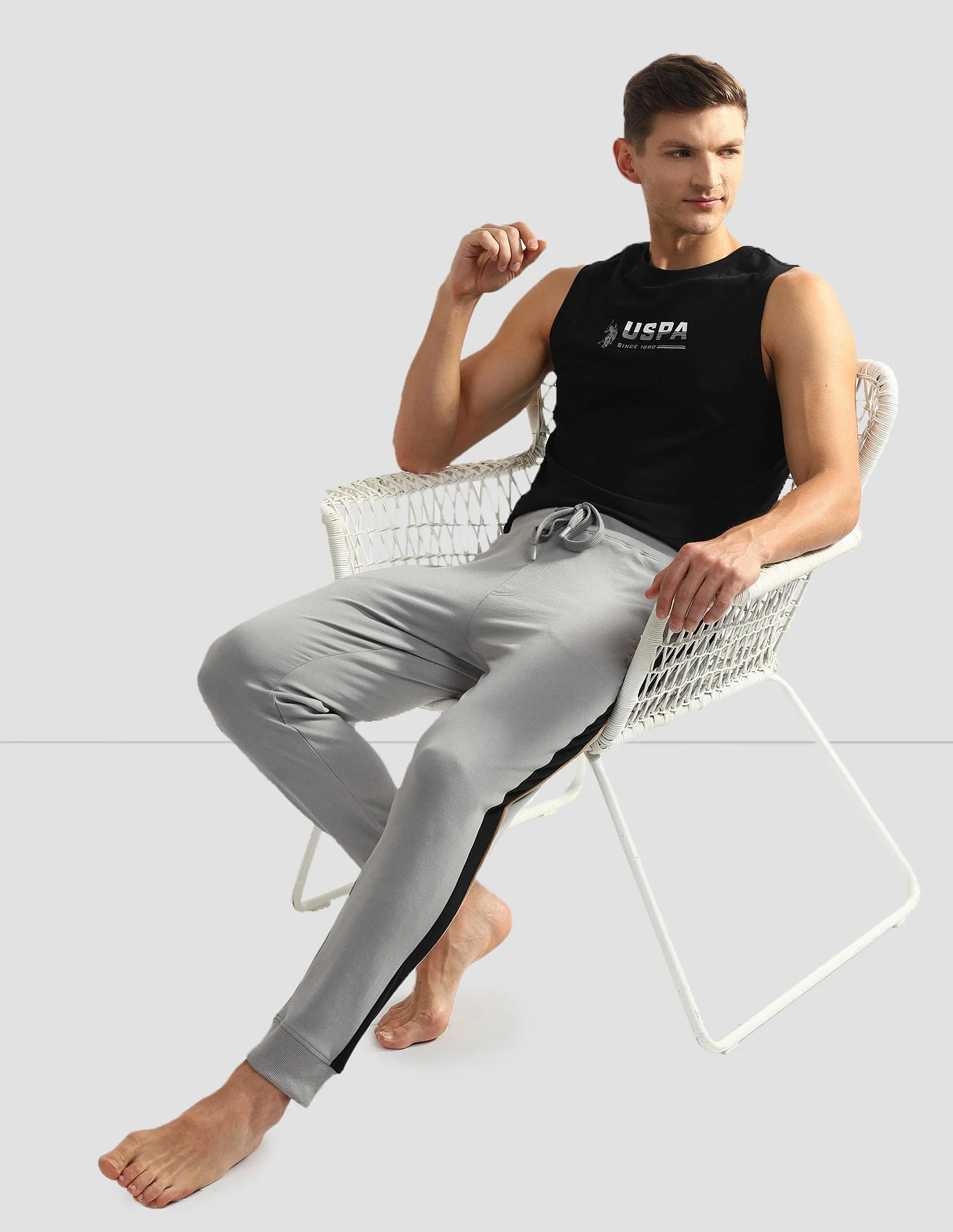 Solid OJ004 Lounge Joggers - Pack Of 1