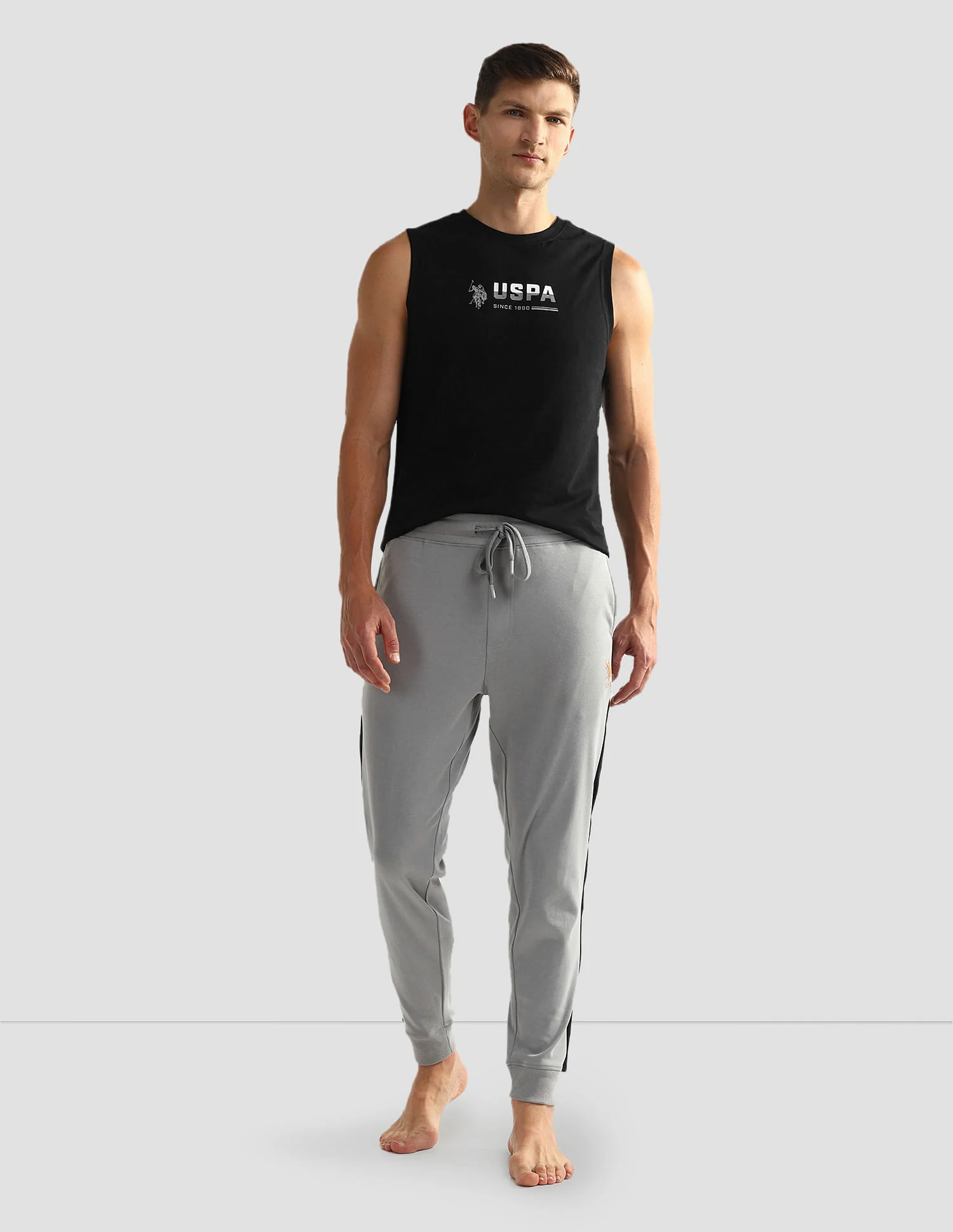 Solid OJ004 Lounge Joggers - Pack Of 1 - Image 3