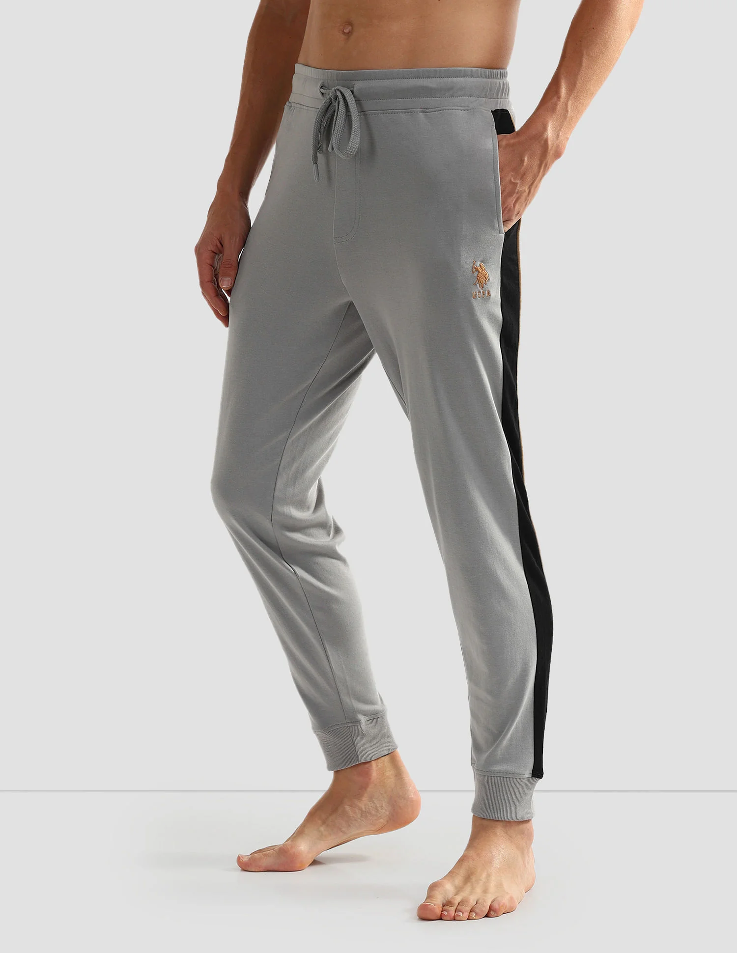 Solid OJ004 Lounge Joggers - Pack Of 1 - Image 4
