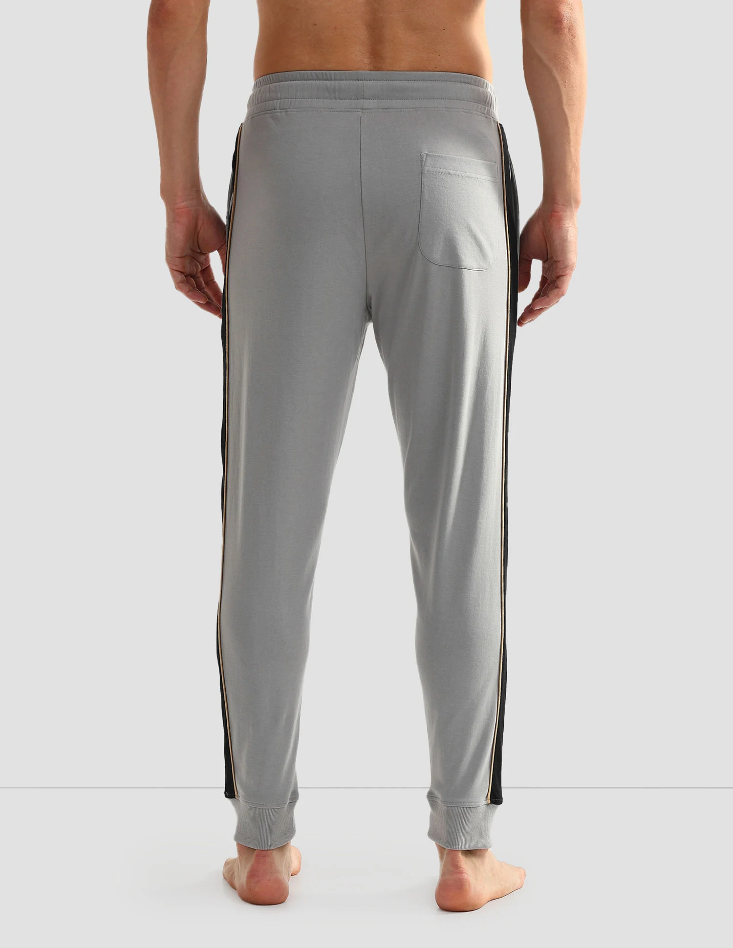 Solid OJ004 Lounge Joggers - Pack Of 1 - Image 5