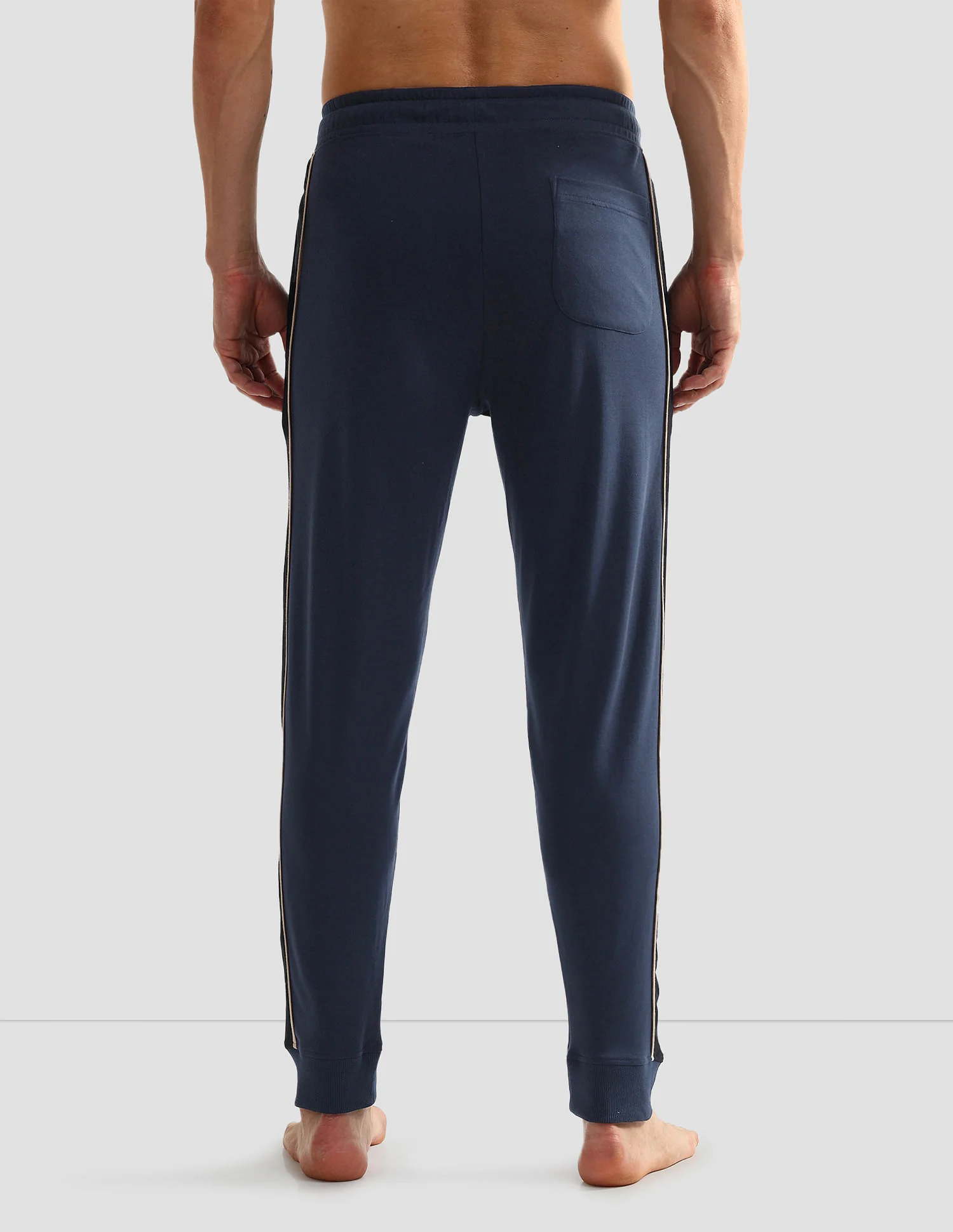 Solid OJ004 Lounge Joggers - Pack Of 1 - Image 5