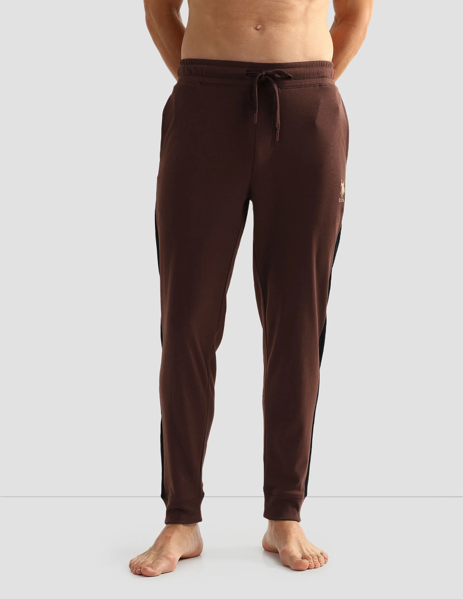 Solid OJ004 Lounge Joggers - Pack Of 1 - Image 6