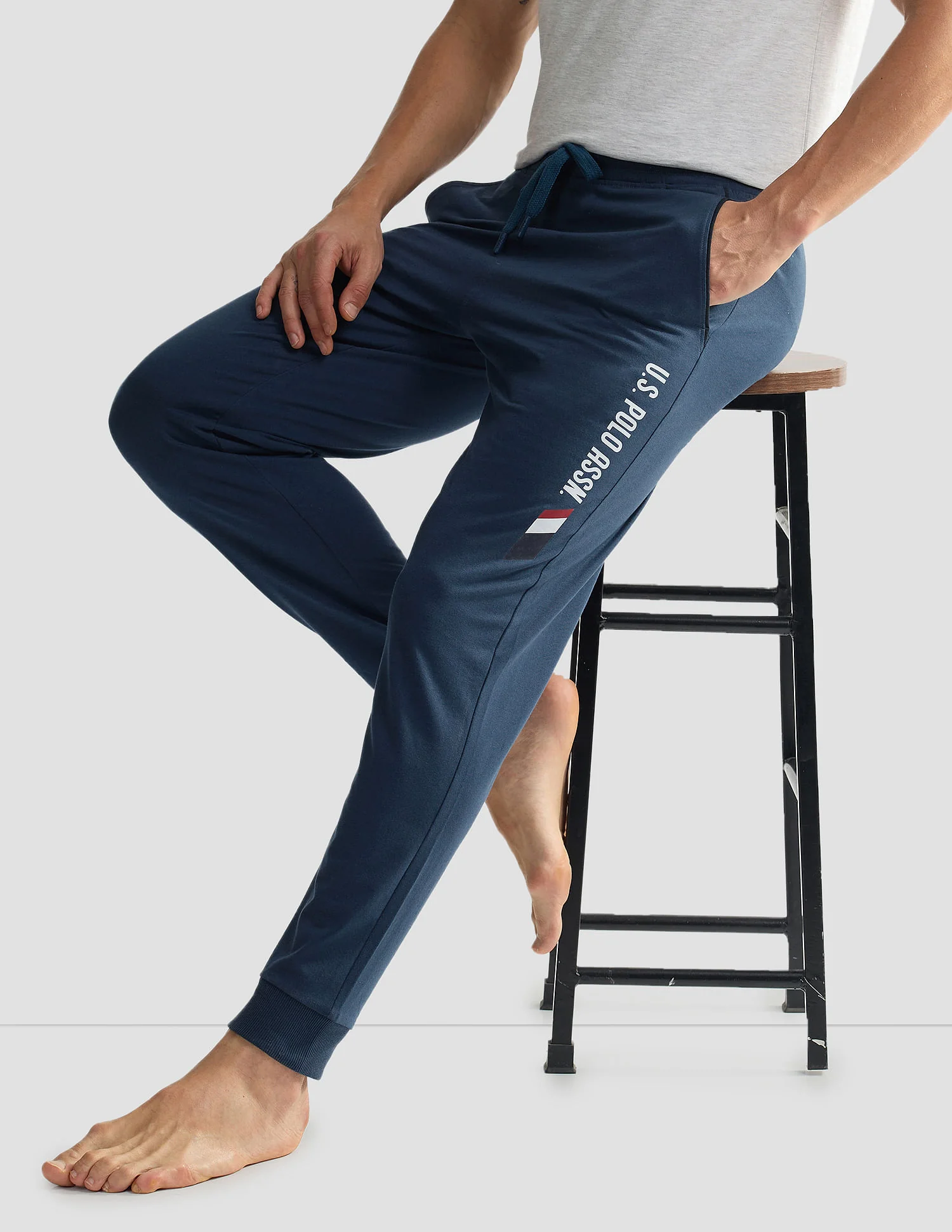 Solid OJ005 Lounge Joggers - Pack Of 1