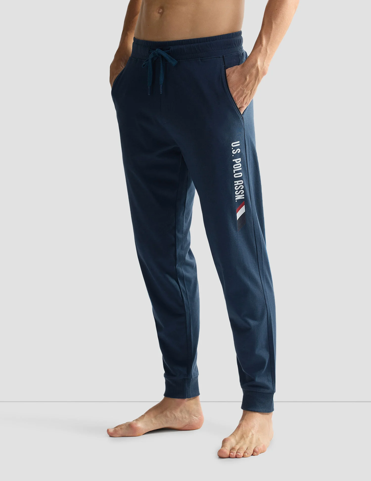 Solid OJ005 Lounge Joggers - Pack Of 1 - Image 4
