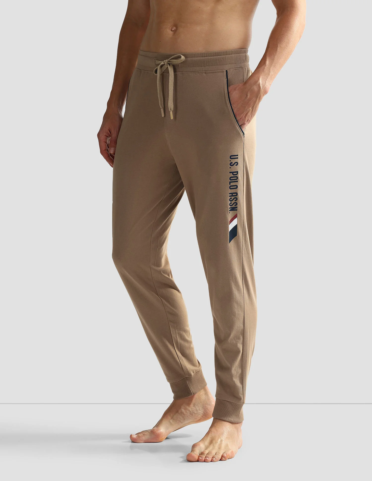 Solid OJ005 Lounge Joggers - Pack Of 1 - Image 4