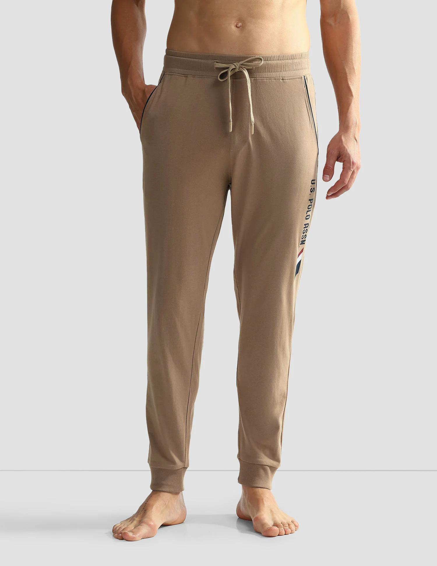 Solid OJ005 Lounge Joggers - Pack Of 1 - Image 6