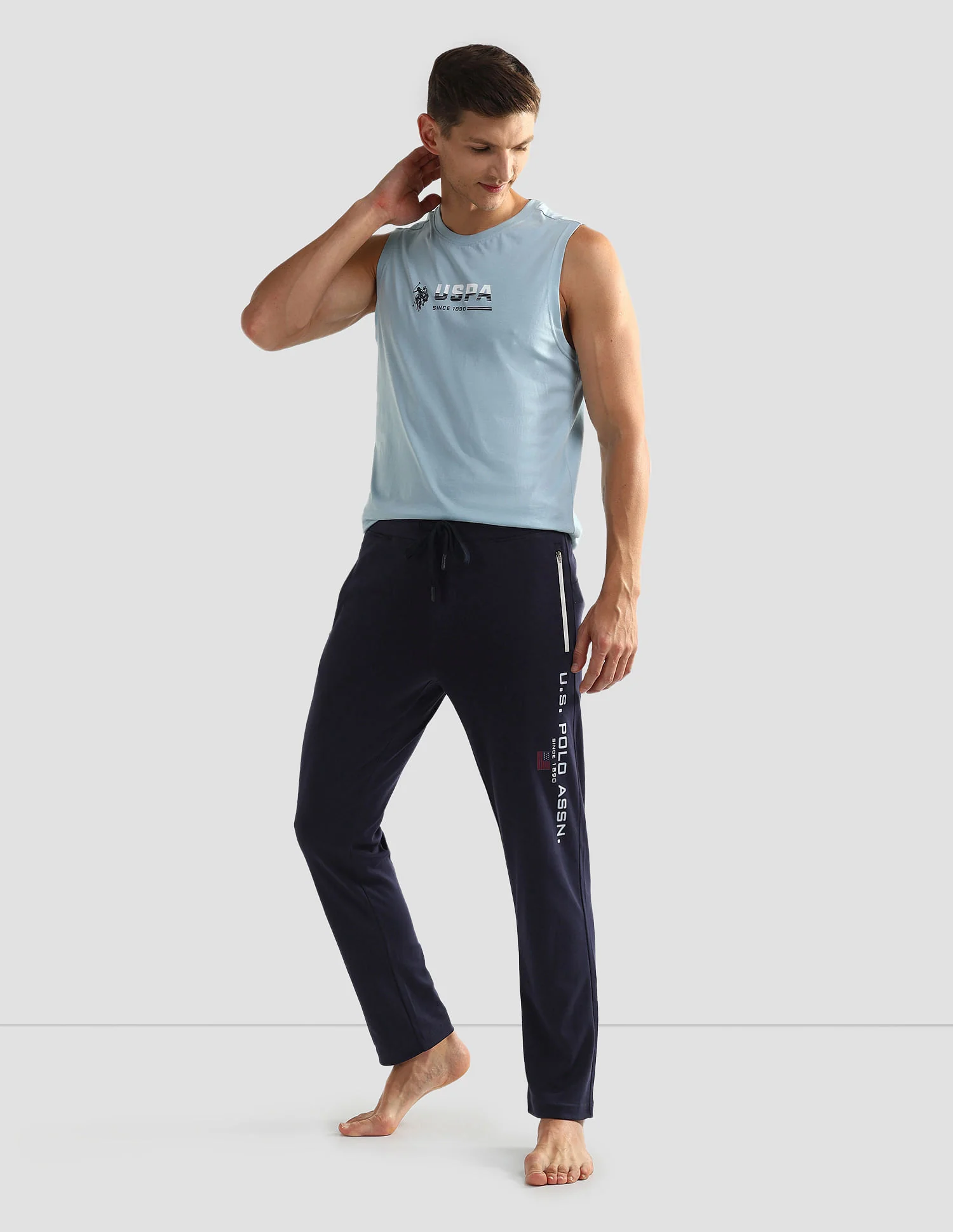 Men Mid Rise OR002 Lounge Pants - Image 3
