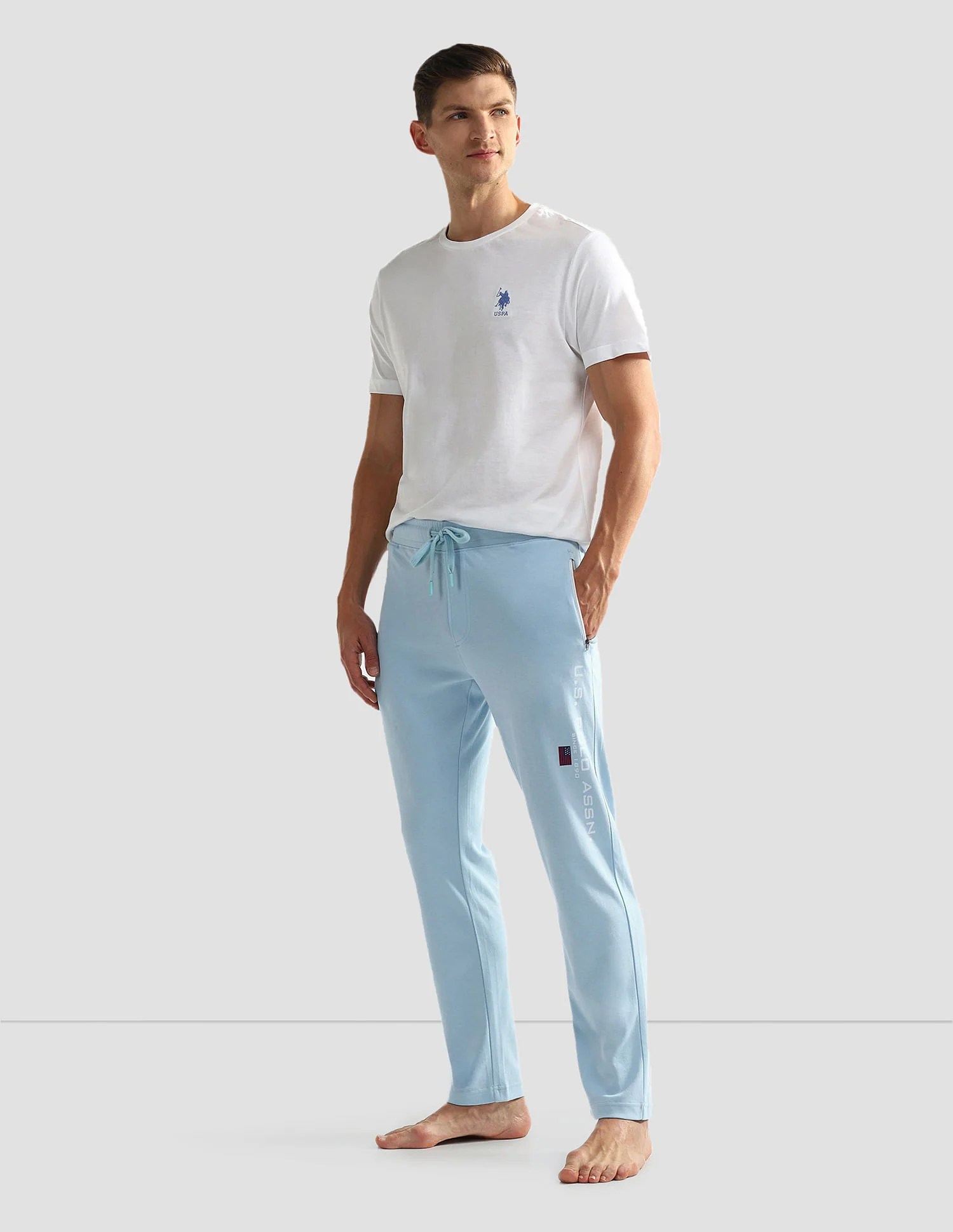 Solid OR002 Lounge Joggers - Pack Of 1 - Image 3