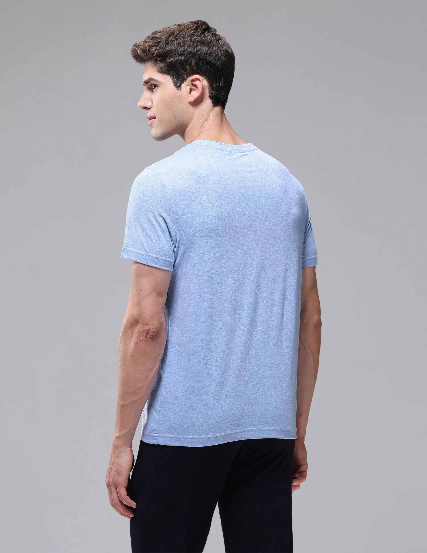 Tonal Logo Cotton 1633 Lounge T-Shirt - Pack Of 2 - Image 5