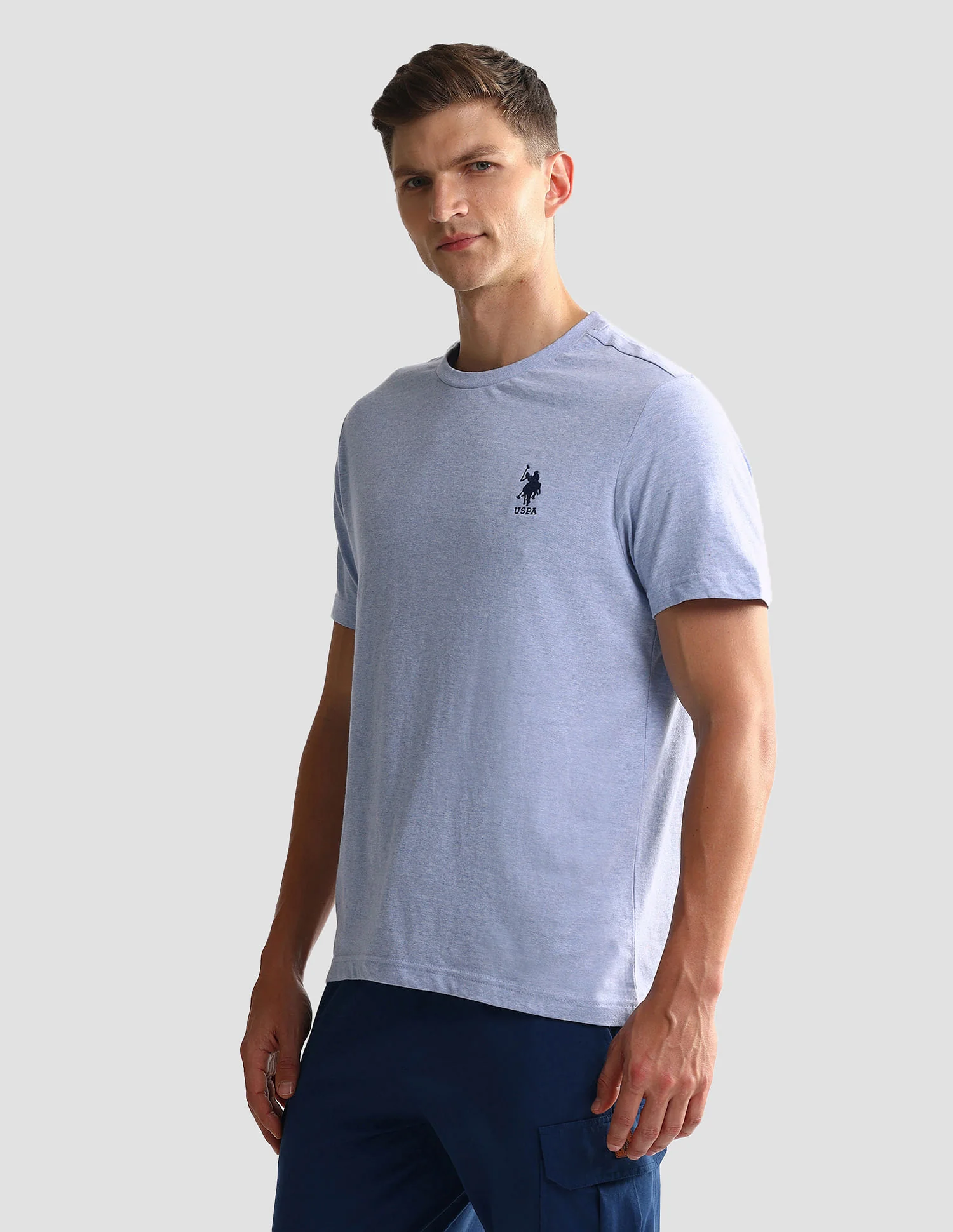 Tonal Logo Cotton 1633 Lounge T-Shirt - Pack Of 2 - Image 4