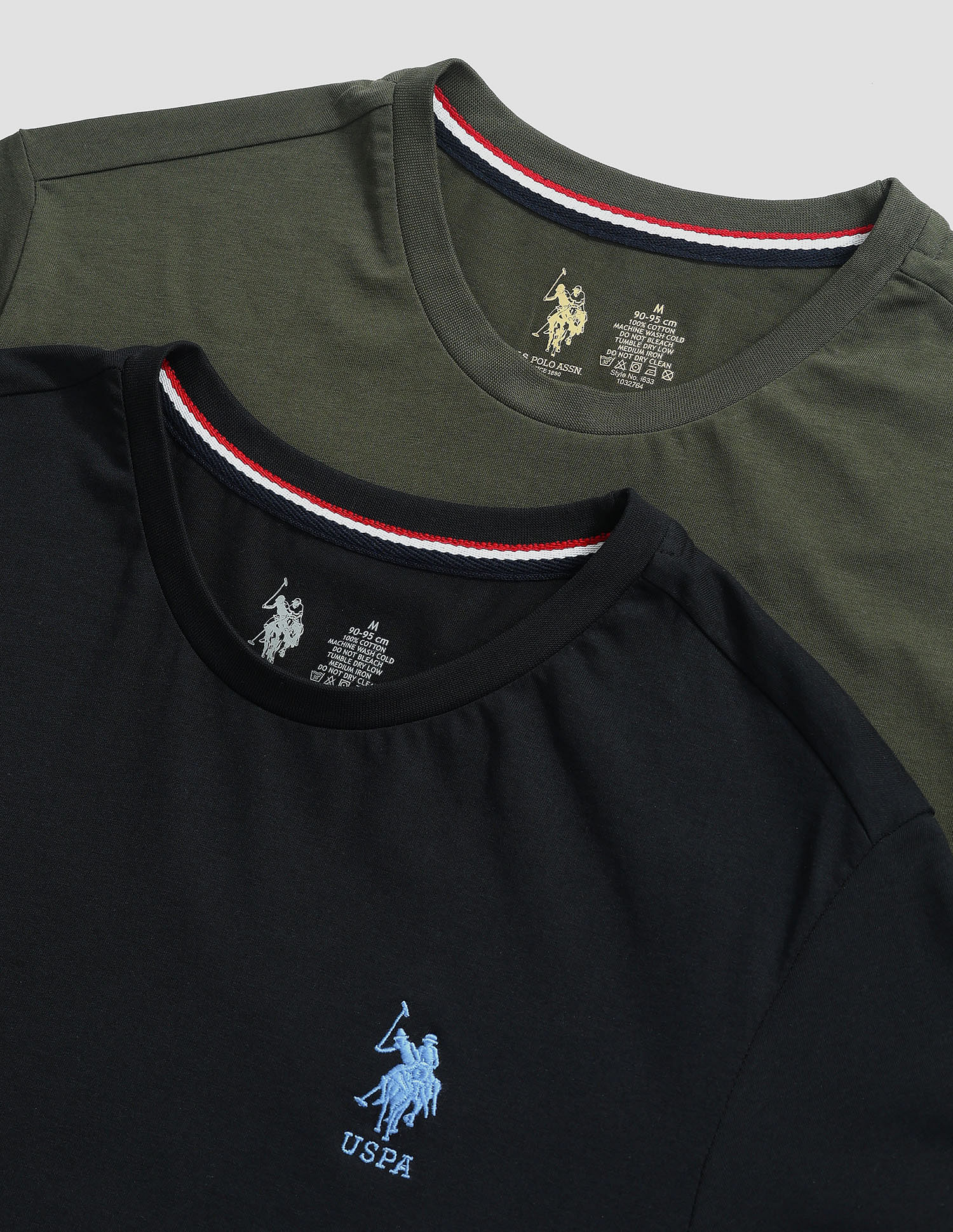 Tonal Logo Cotton 1633 Lounge T-Shirt - Pack Of 2 - Image 2