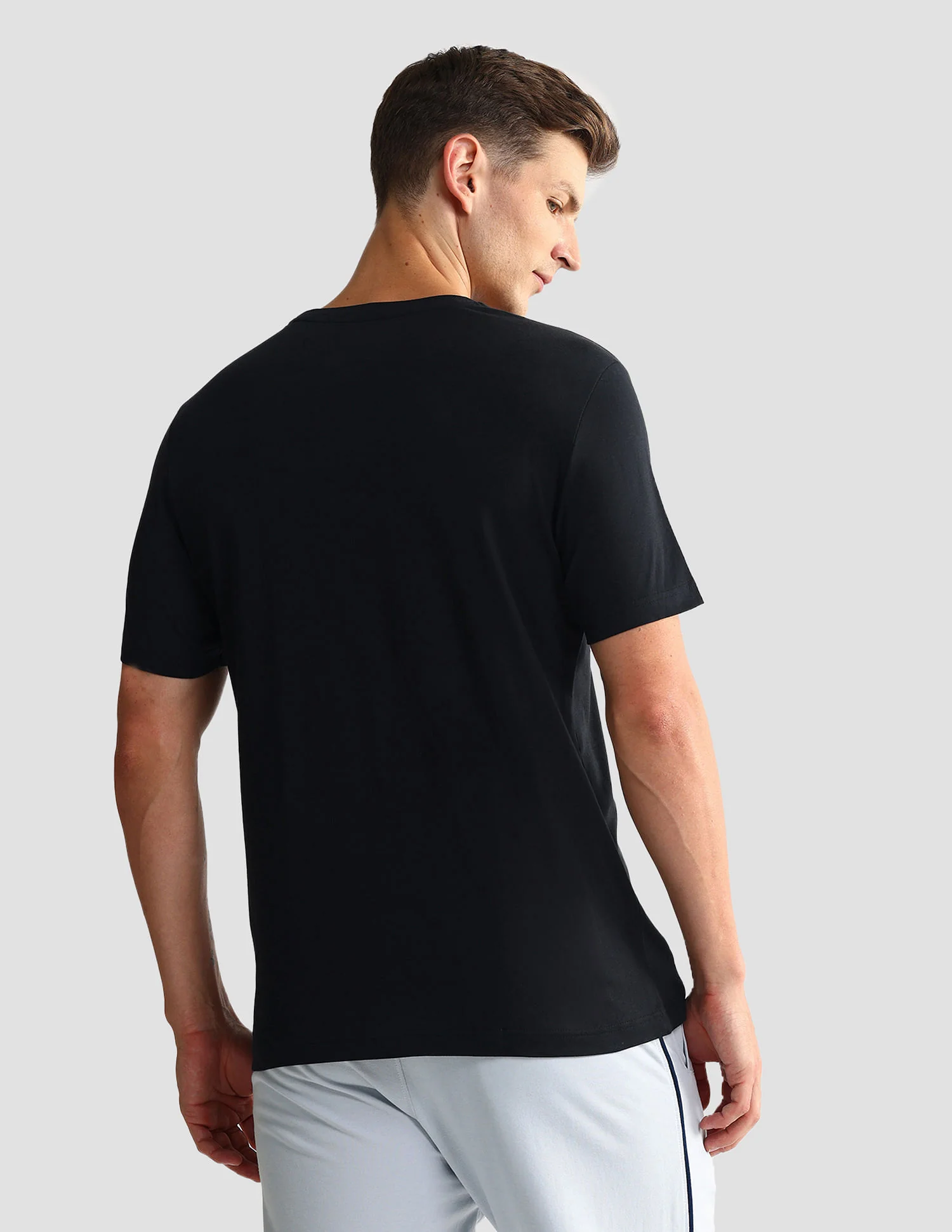 Tonal Logo Cotton 1633 Lounge T-Shirt - Pack Of 2 - Image 5