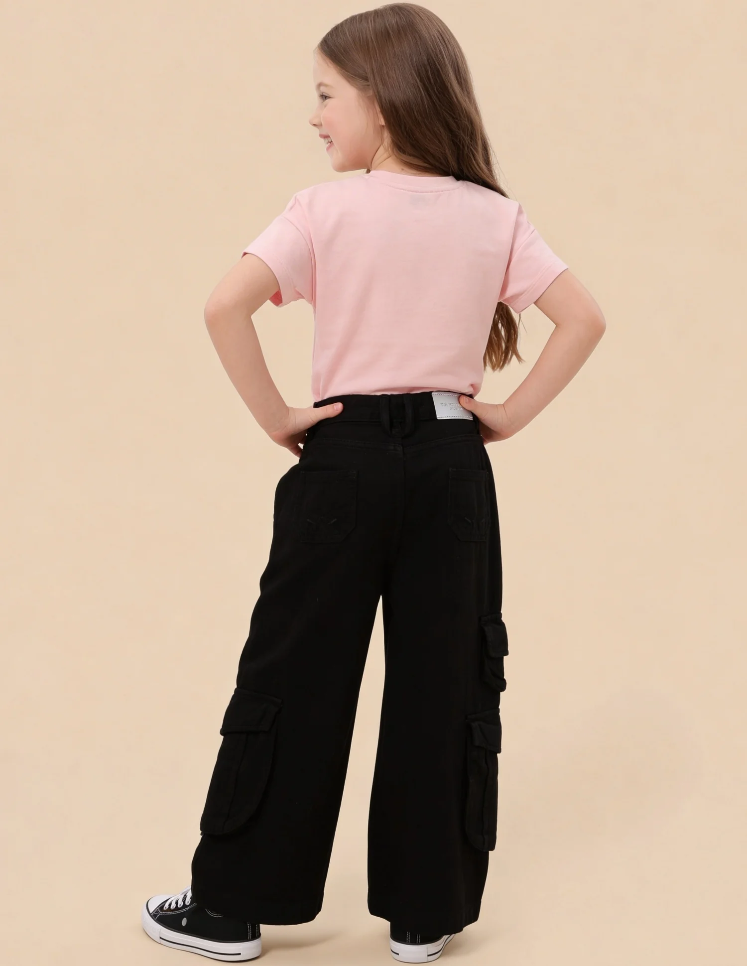 Baggy Fit Mid Rise Jeans - Image 4