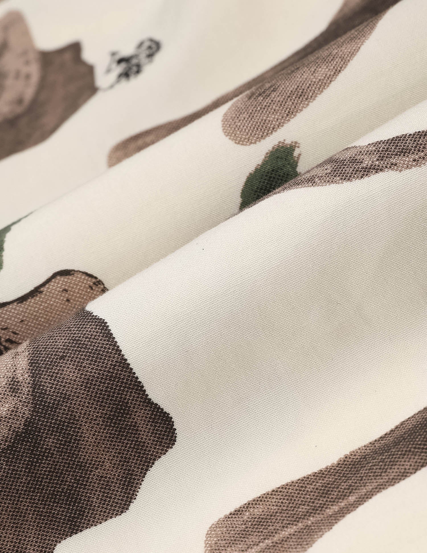 Boys Abstract Printed Cuban Shirt - Image 2