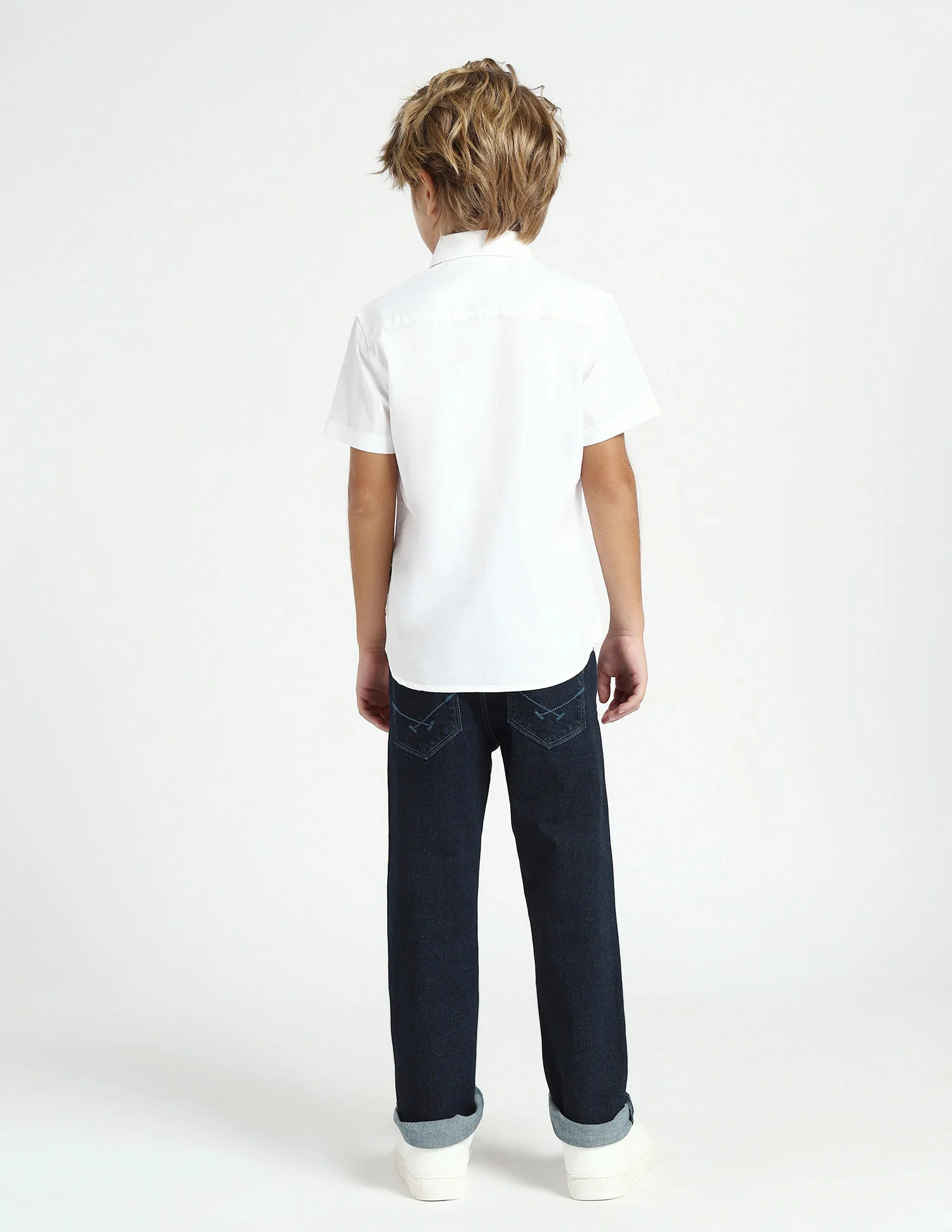 Boys Abstract Printed Regular Fit Shirt - Image 4