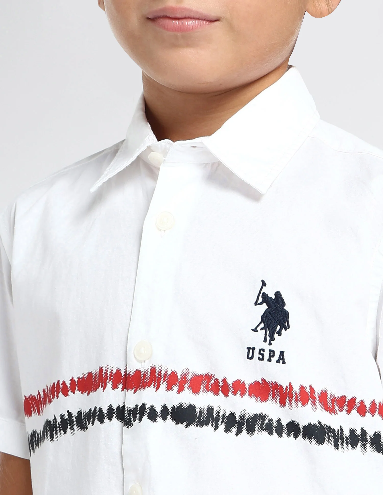 Boys Abstract Printed Regular Fit Shirt - Image 5
