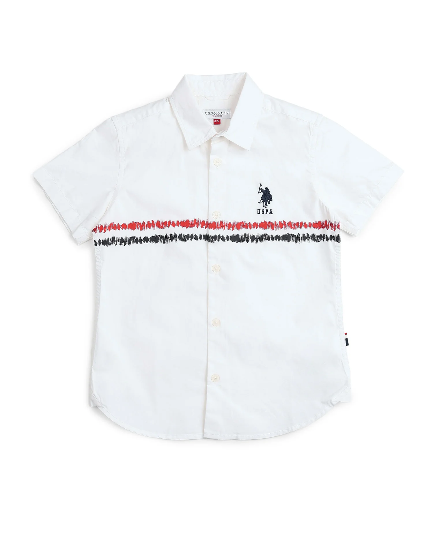Boys Abstract Printed Regular Fit Shirt - Image 6