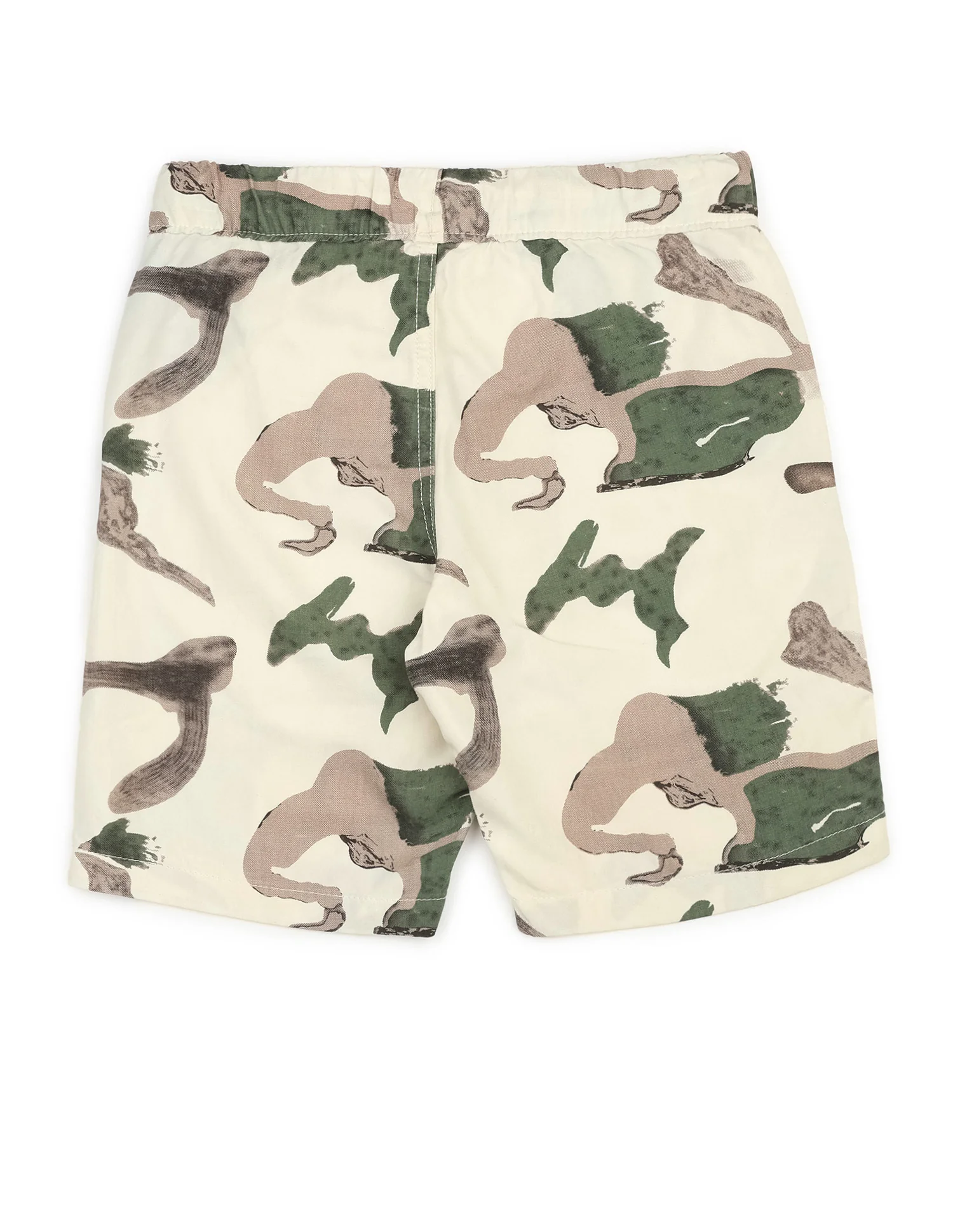 Boys Abstract Printed Regular Fit Shorts - Image 8