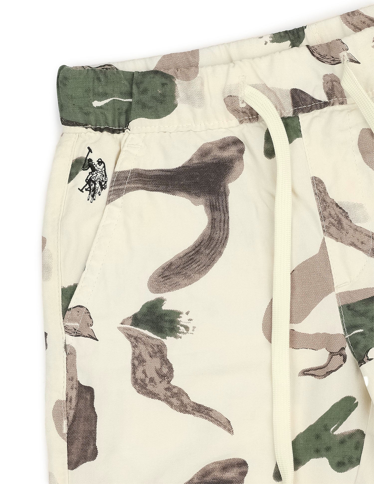 Boys Abstract Printed Regular Fit Shorts - Image 9