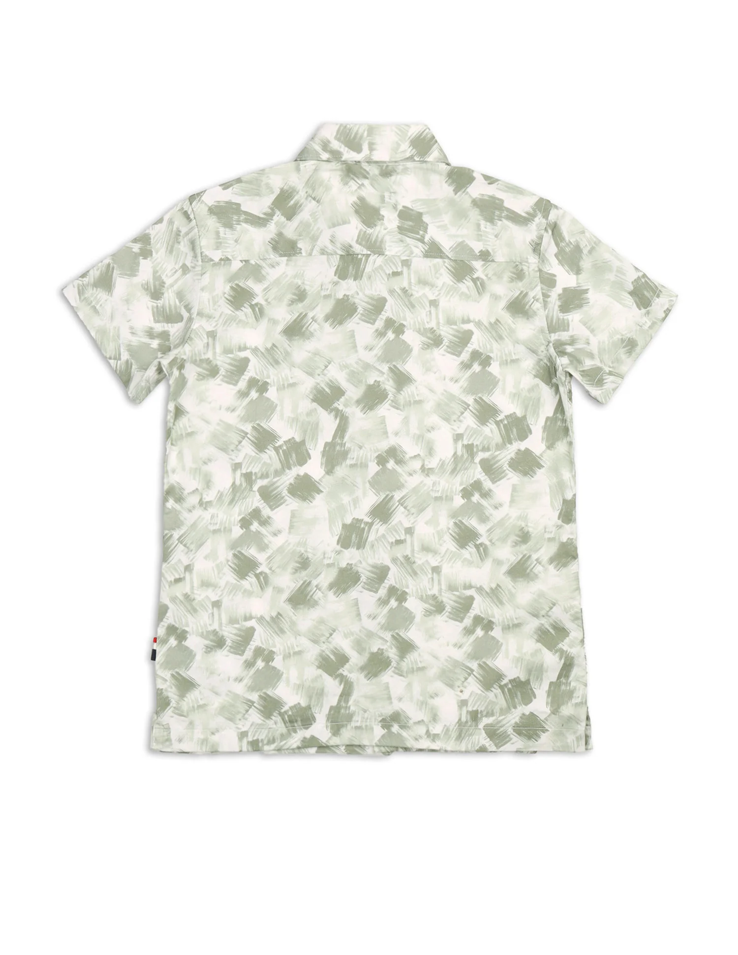 Boys Abstract Printed Satin Shirt - Image 8
