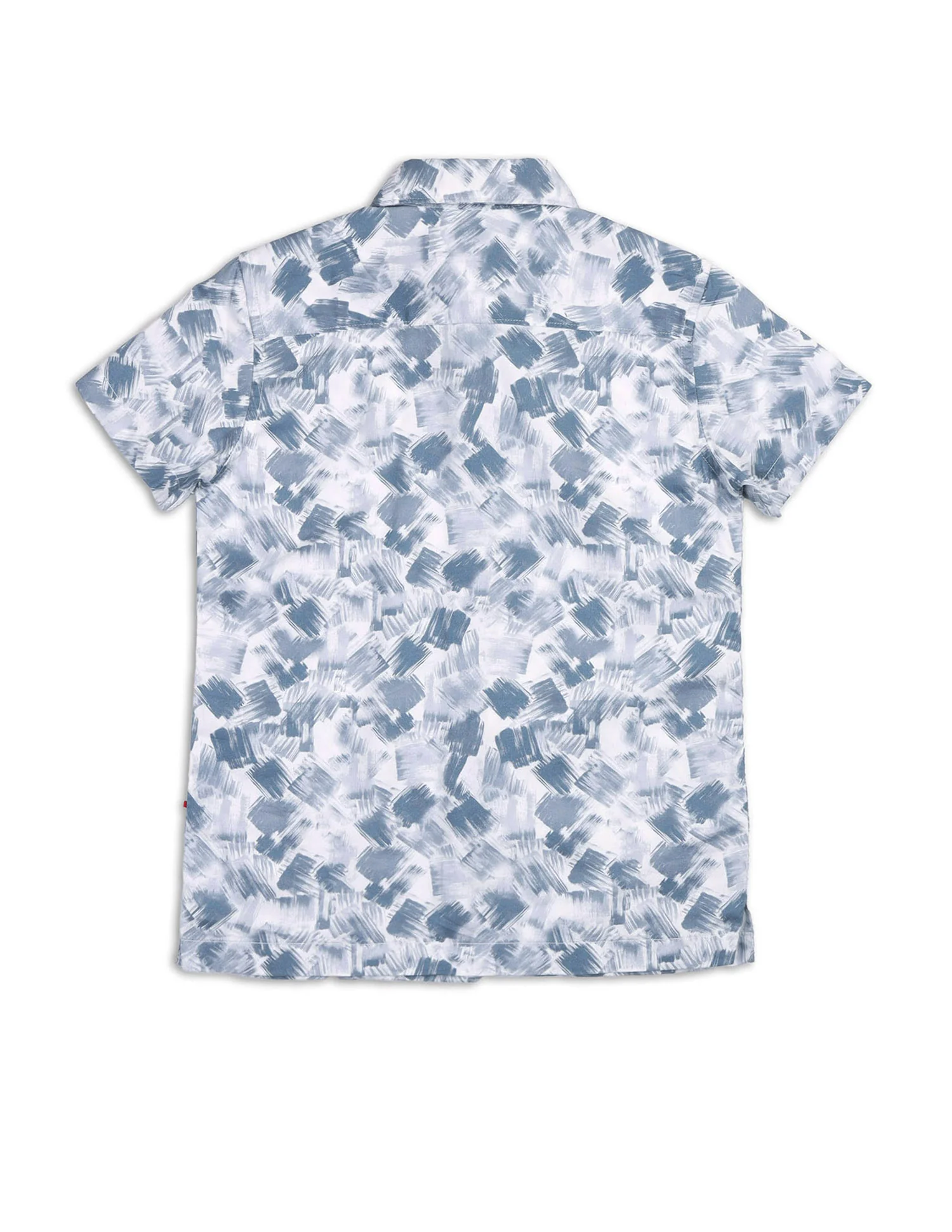 Boys Abstract Printed Satin Shirt - Image 8