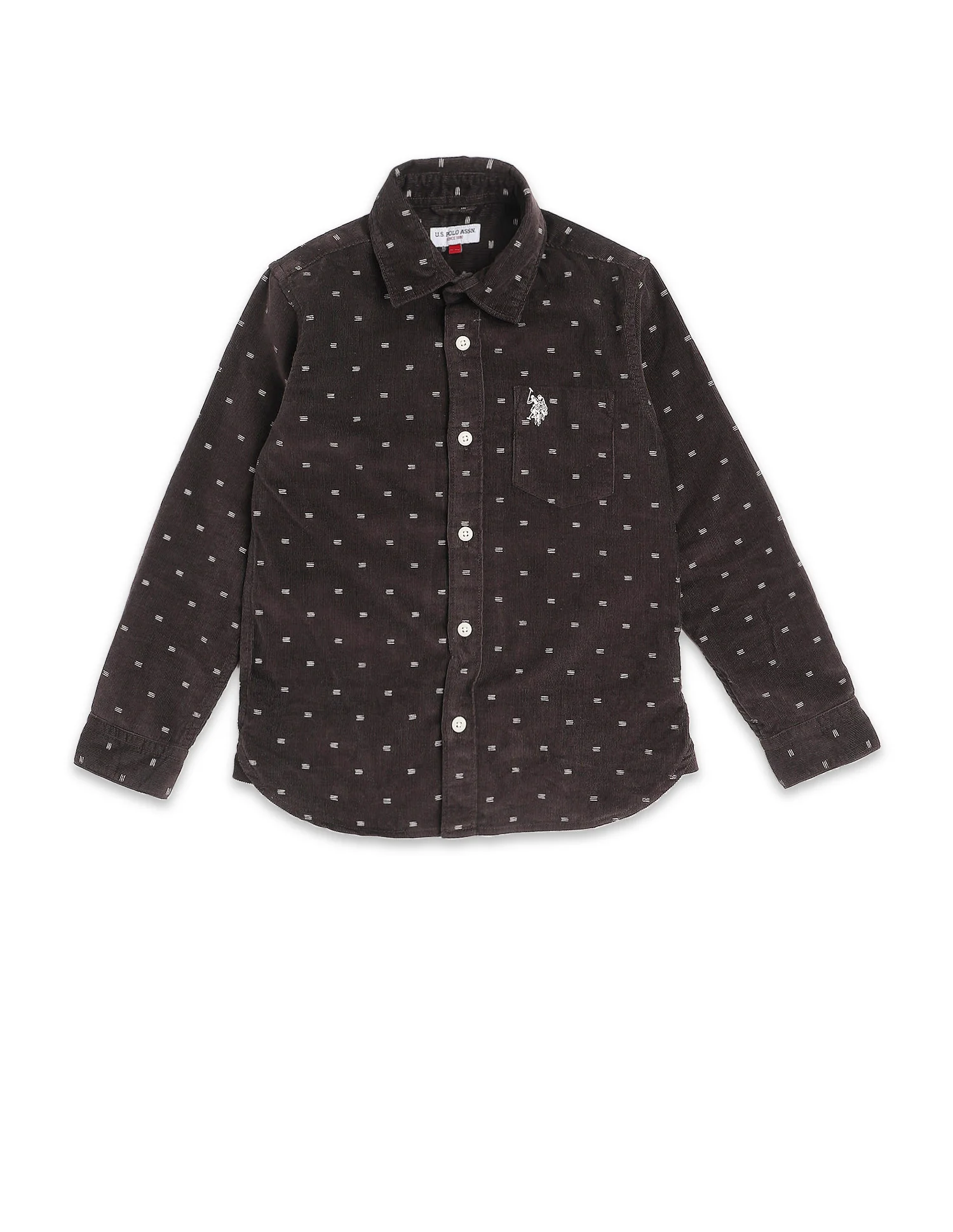 Boys All Over Printed Corduroy Shirt - Image 8
