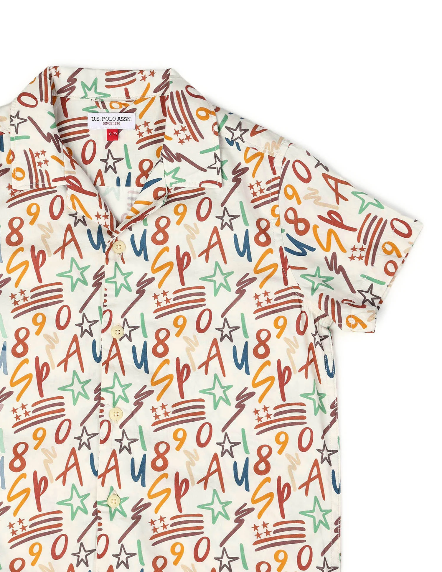 Boys All Over Printed Cuban Shirt - Image 10