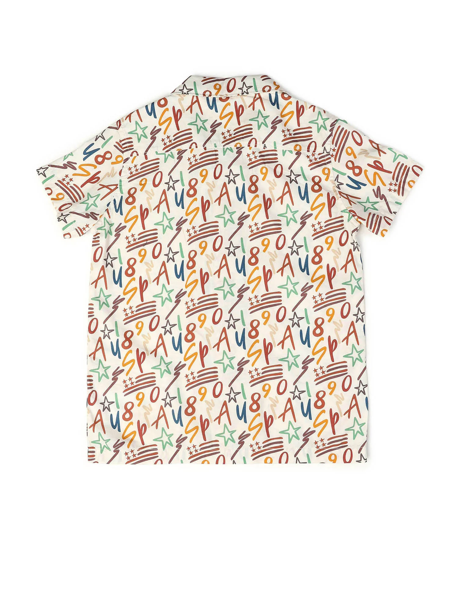 Boys All Over Printed Cuban Shirt - Image 9