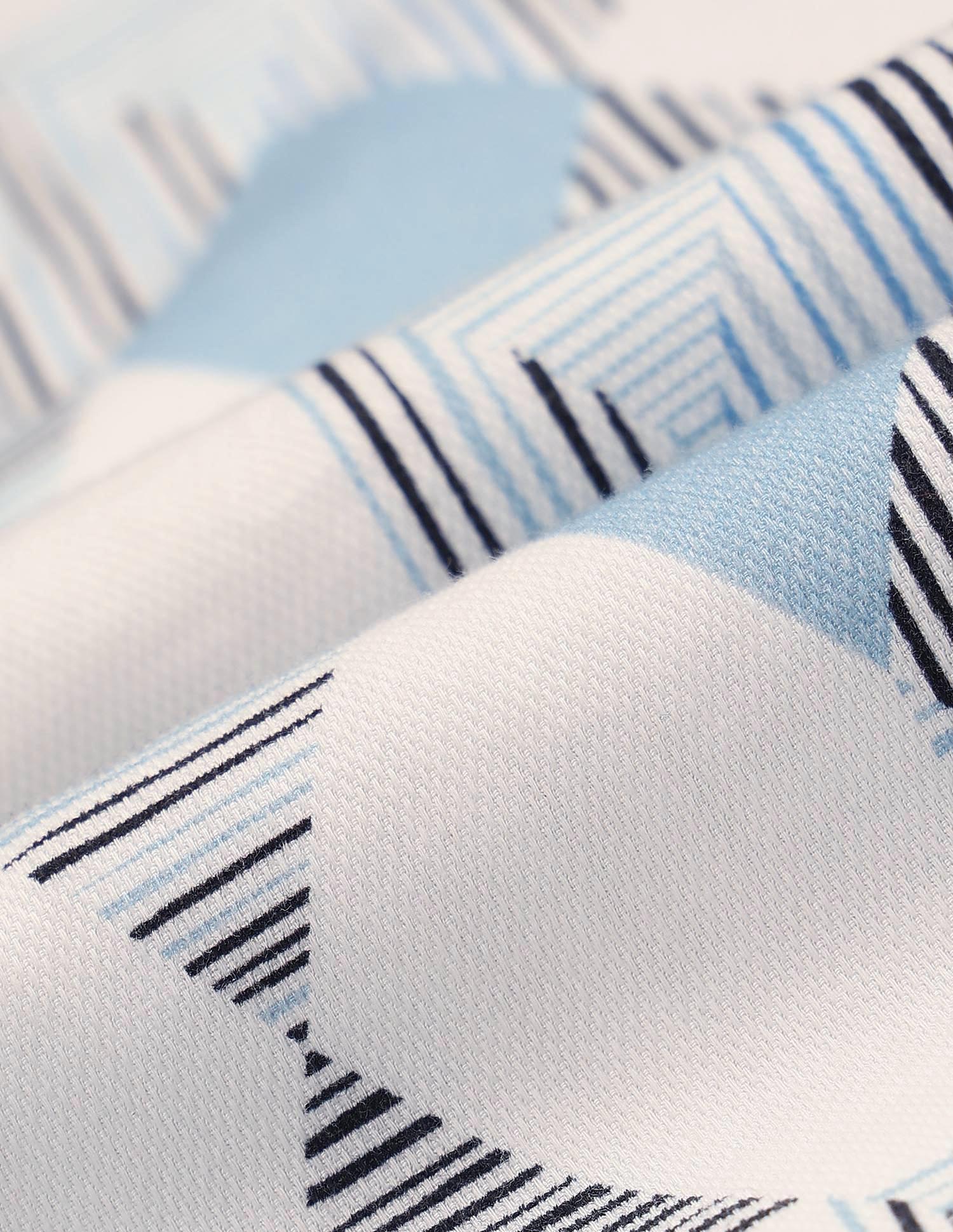 Boys All Over Printed Dobby Shirt - Image 2
