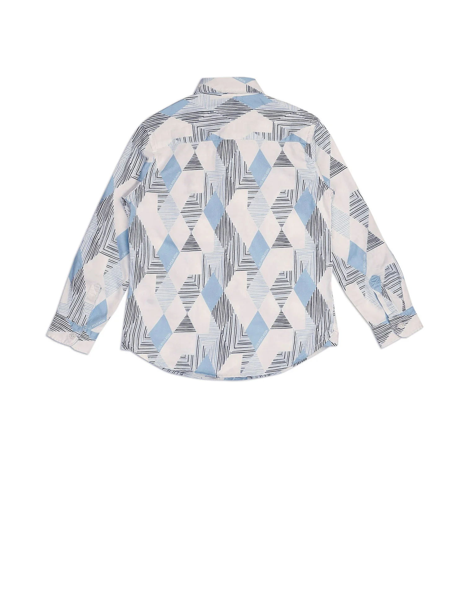 Boys All Over Printed Dobby Shirt - Image 8