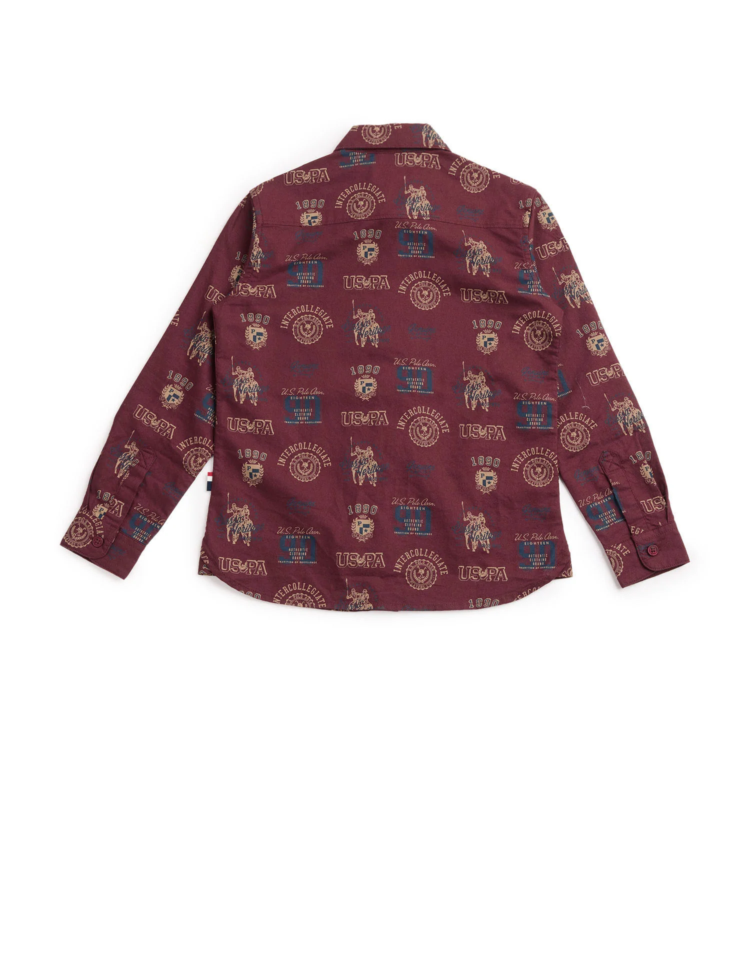 Boys All Over Printed Oxford Shirt - Image 8