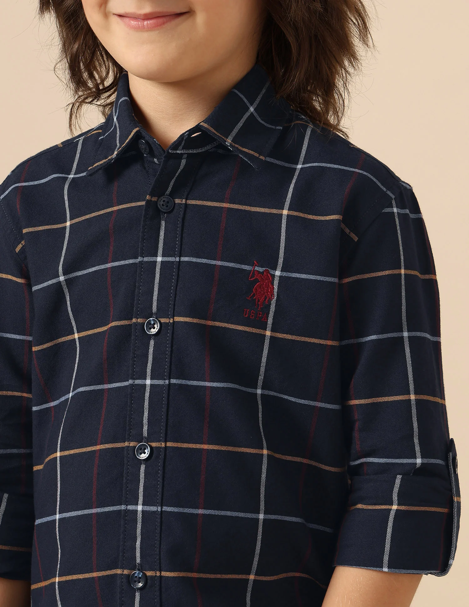 Boys All Over Printed Oxford Shirt - Image 6