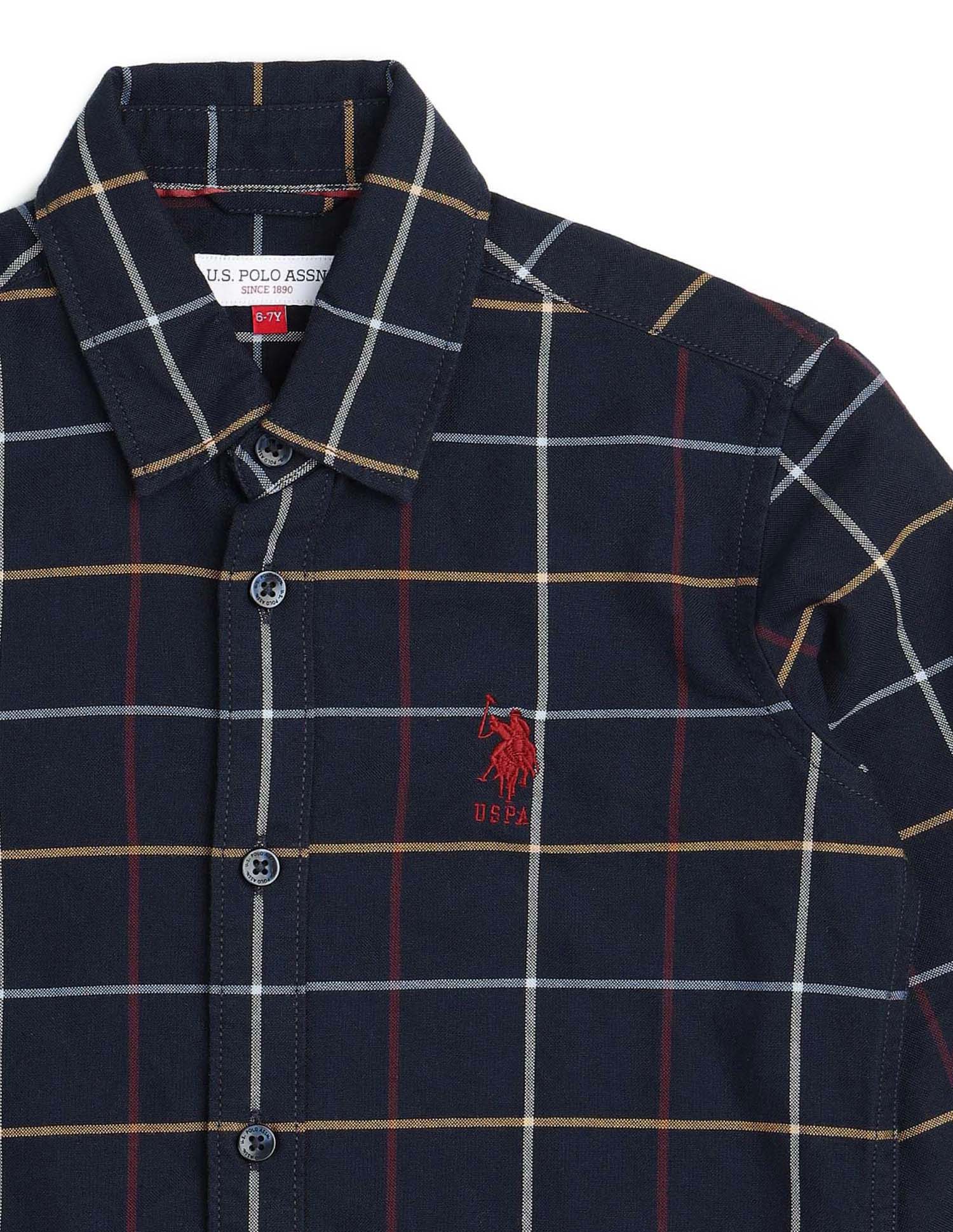 Boys All Over Printed Oxford Shirt - Image 9