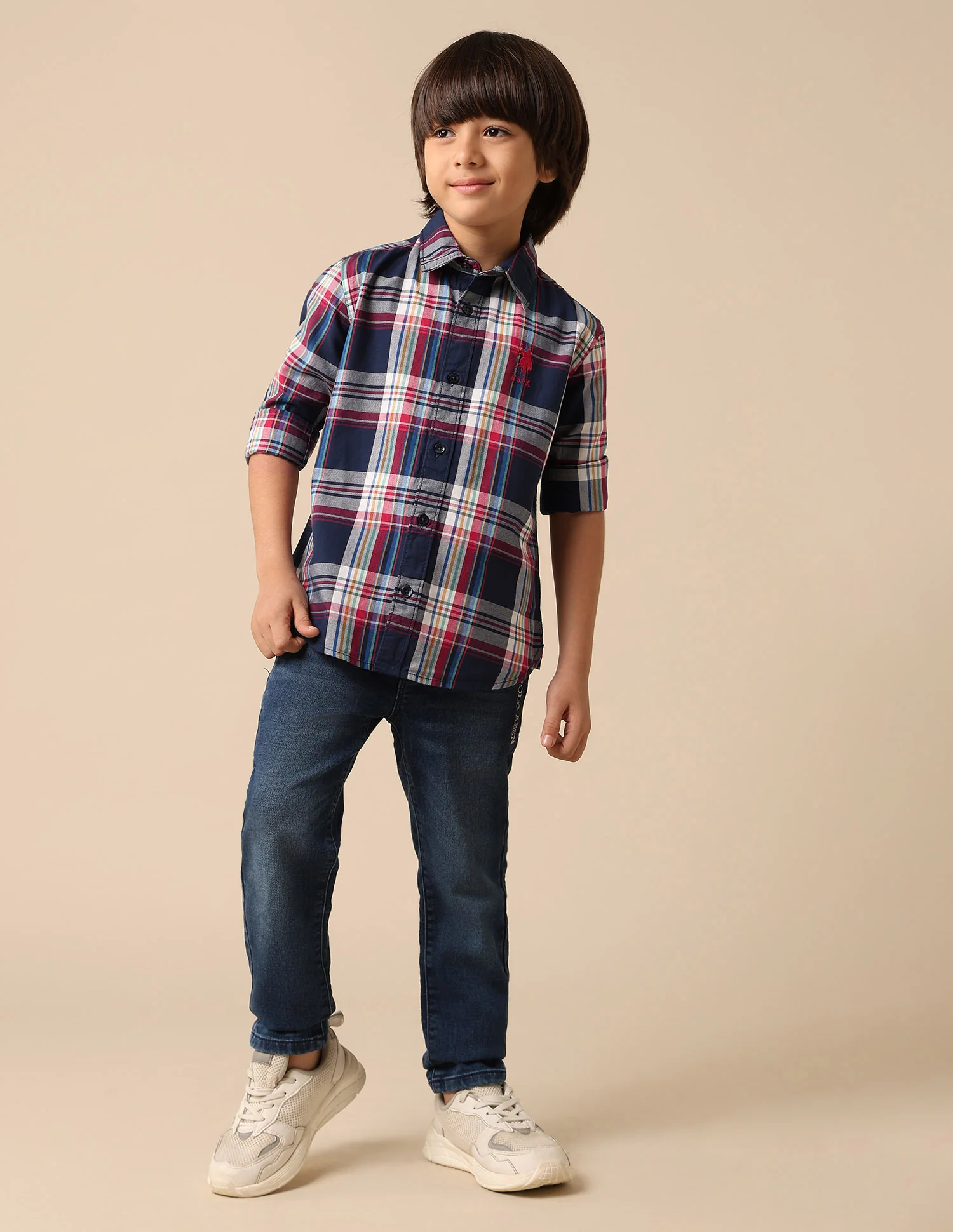Boys All Over Printed Pure Cotton Shirt - Image 3