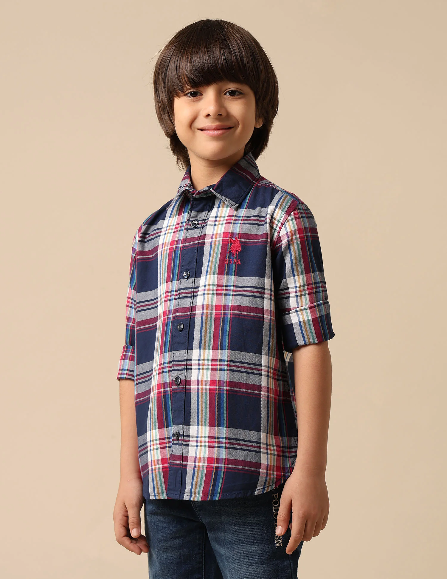 Boys All Over Printed Pure Cotton Shirt - Image 4