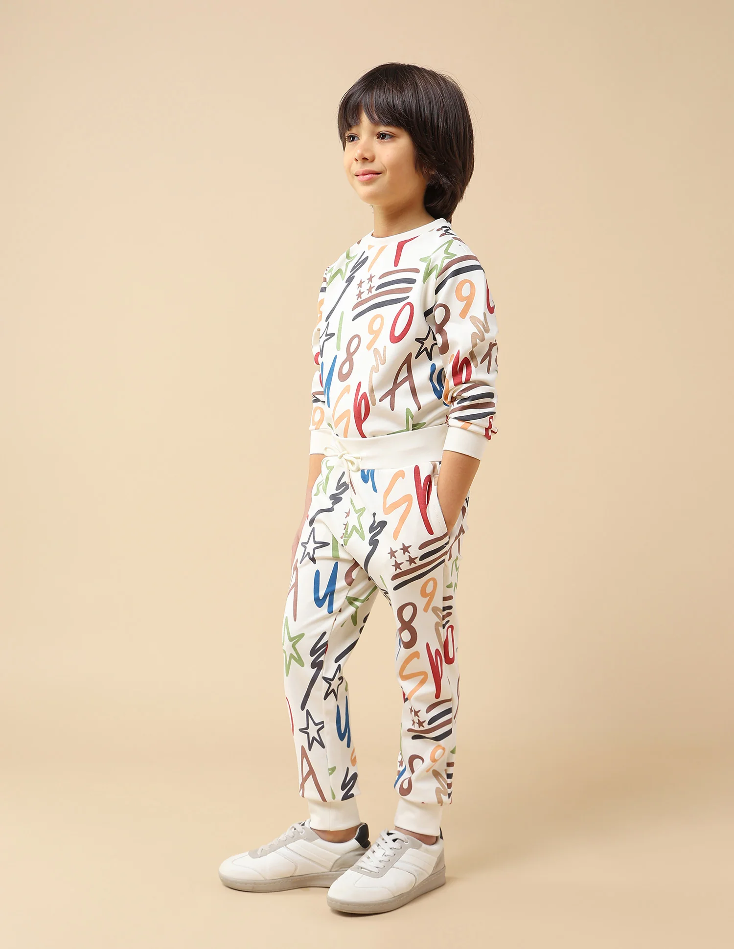 Boys All-Over Printed Regular Fit Joggers - Image 4