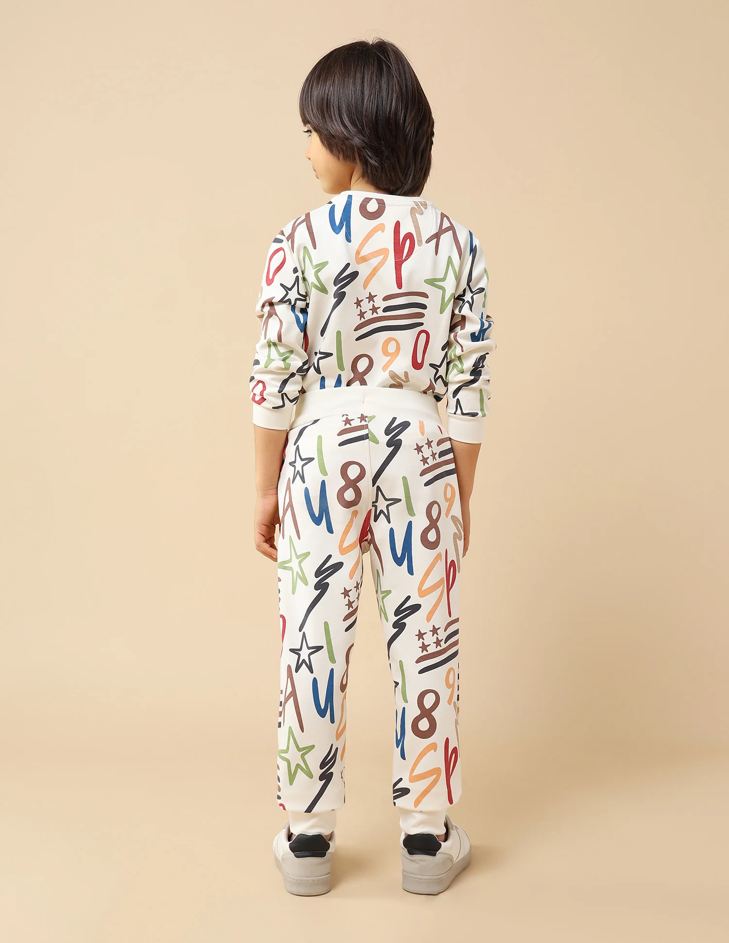 Boys All-Over Printed Regular Fit Joggers - Image 5