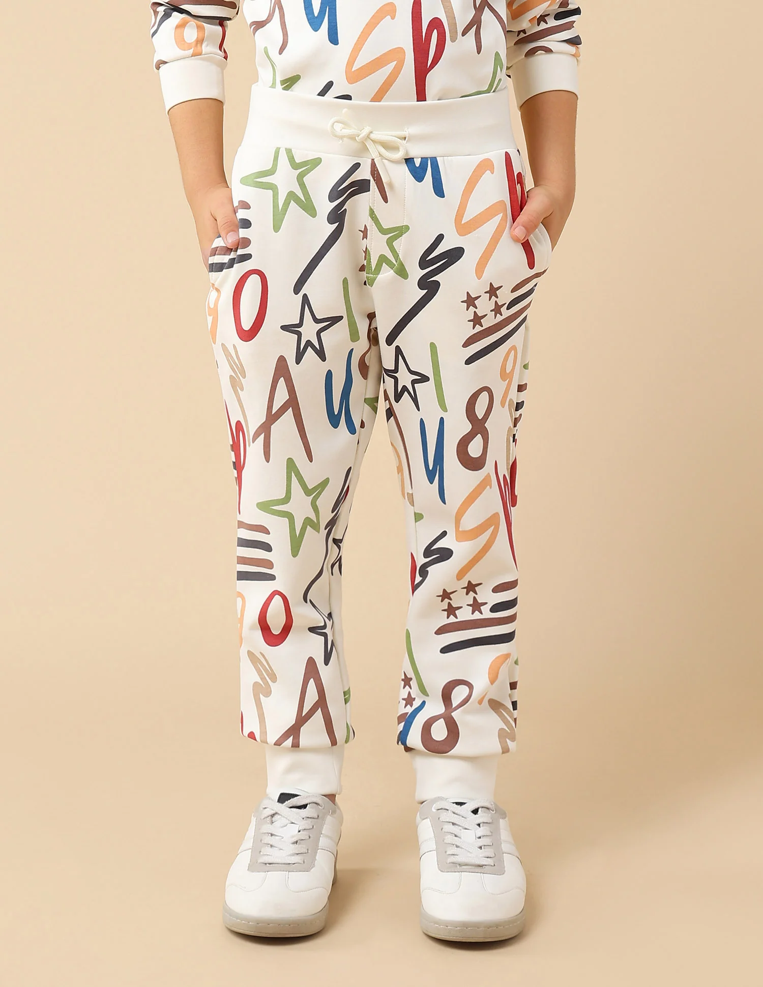 Boys All-Over Printed Regular Fit Joggers - Image 6