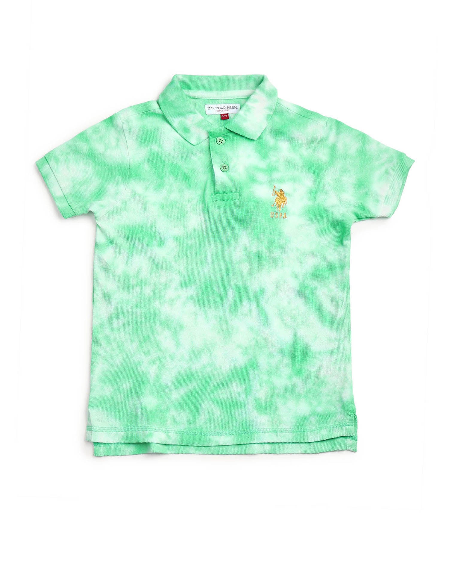 Boys All Over Printed Regular Fit Polo Shirt - Image 6