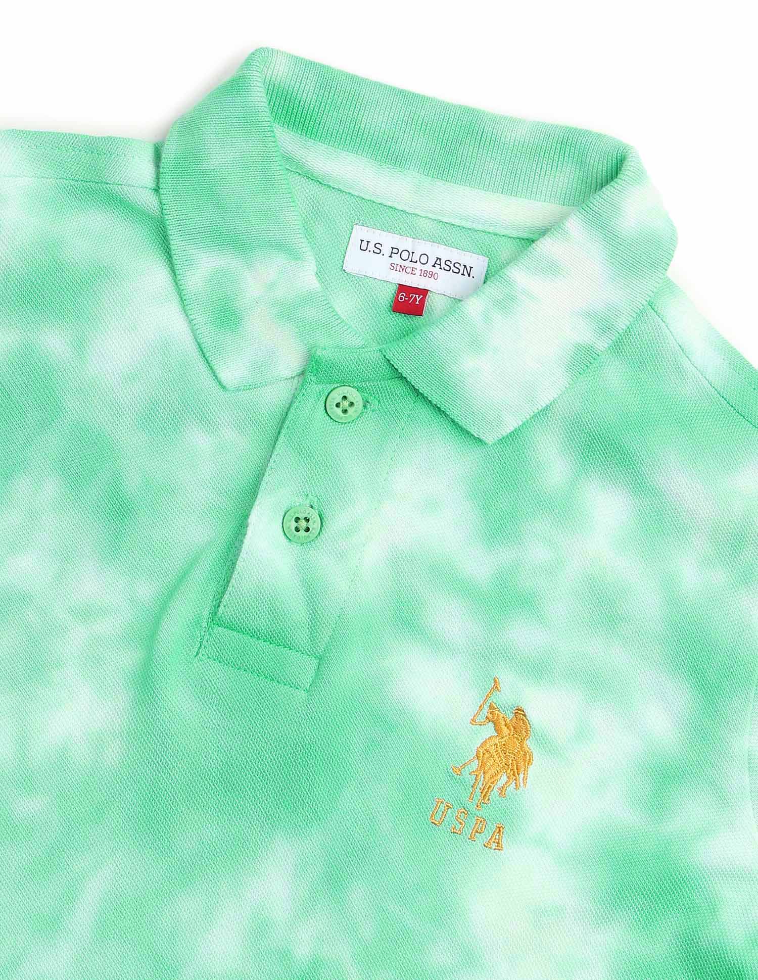 Boys All Over Printed Regular Fit Polo Shirt - Image 8