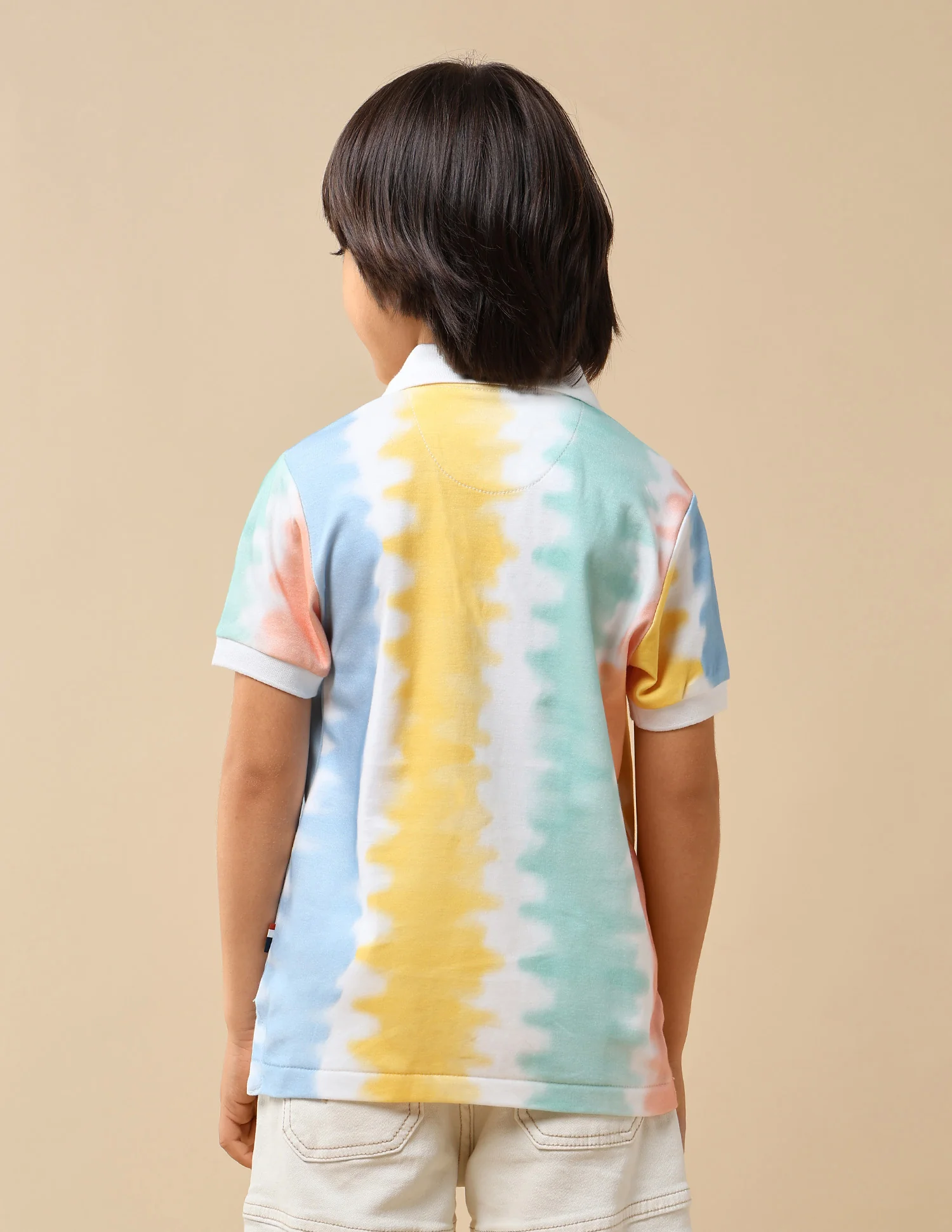 Boys All-Over Printed Regular Fit Polo Shirt - Image 5