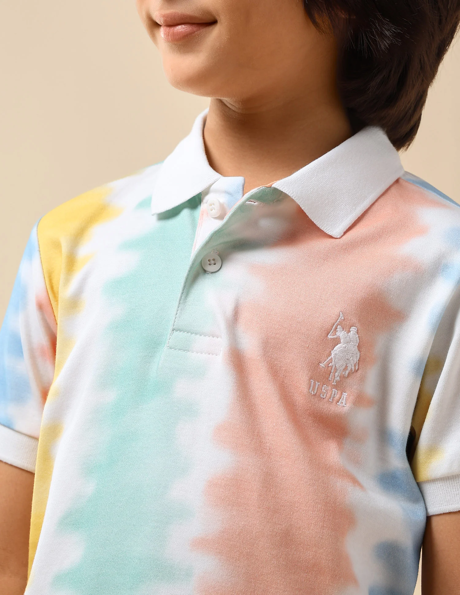 Boys All-Over Printed Regular Fit Polo Shirt - Image 6