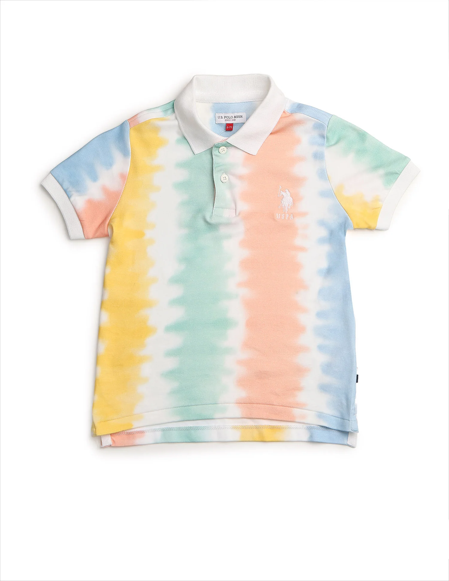 Boys All-Over Printed Regular Fit Polo Shirt - Image 7