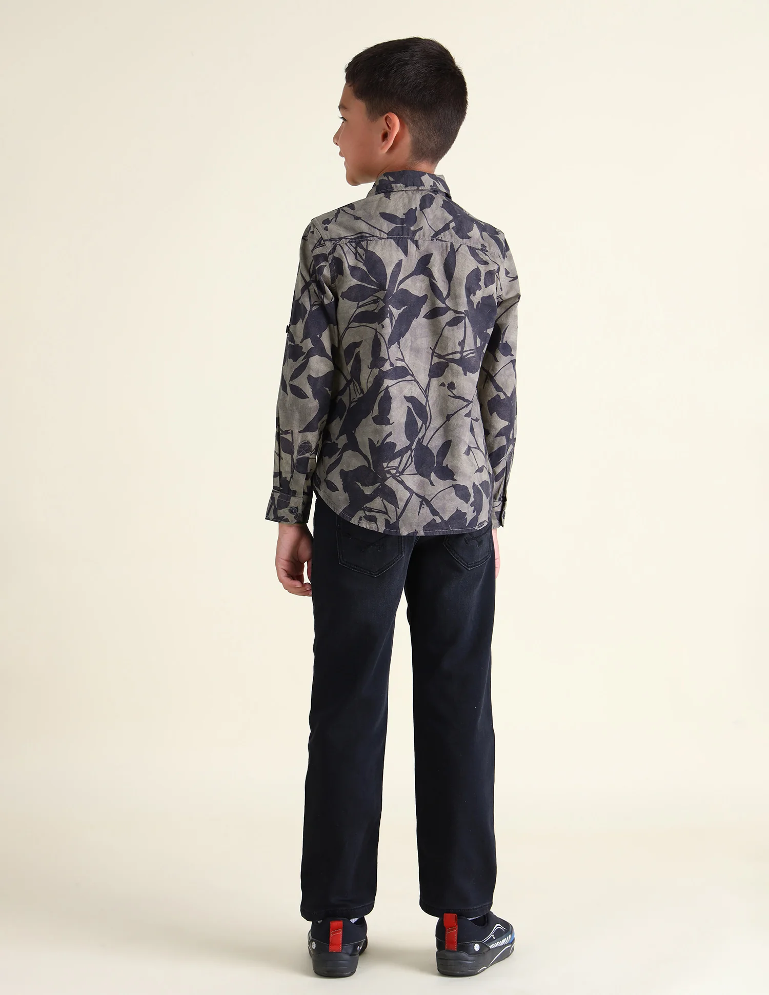 Boys All-Over Printed Regular Fit Shirt - Image 4