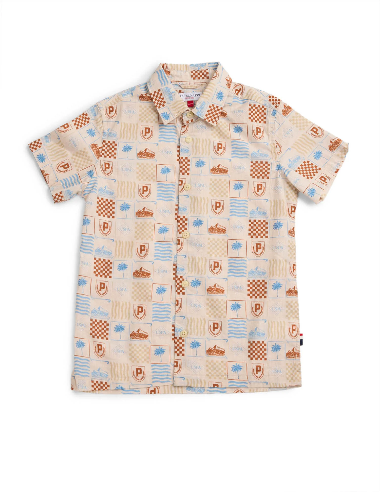 Boys All Over Printed Regular Fit Shirt - Image 7