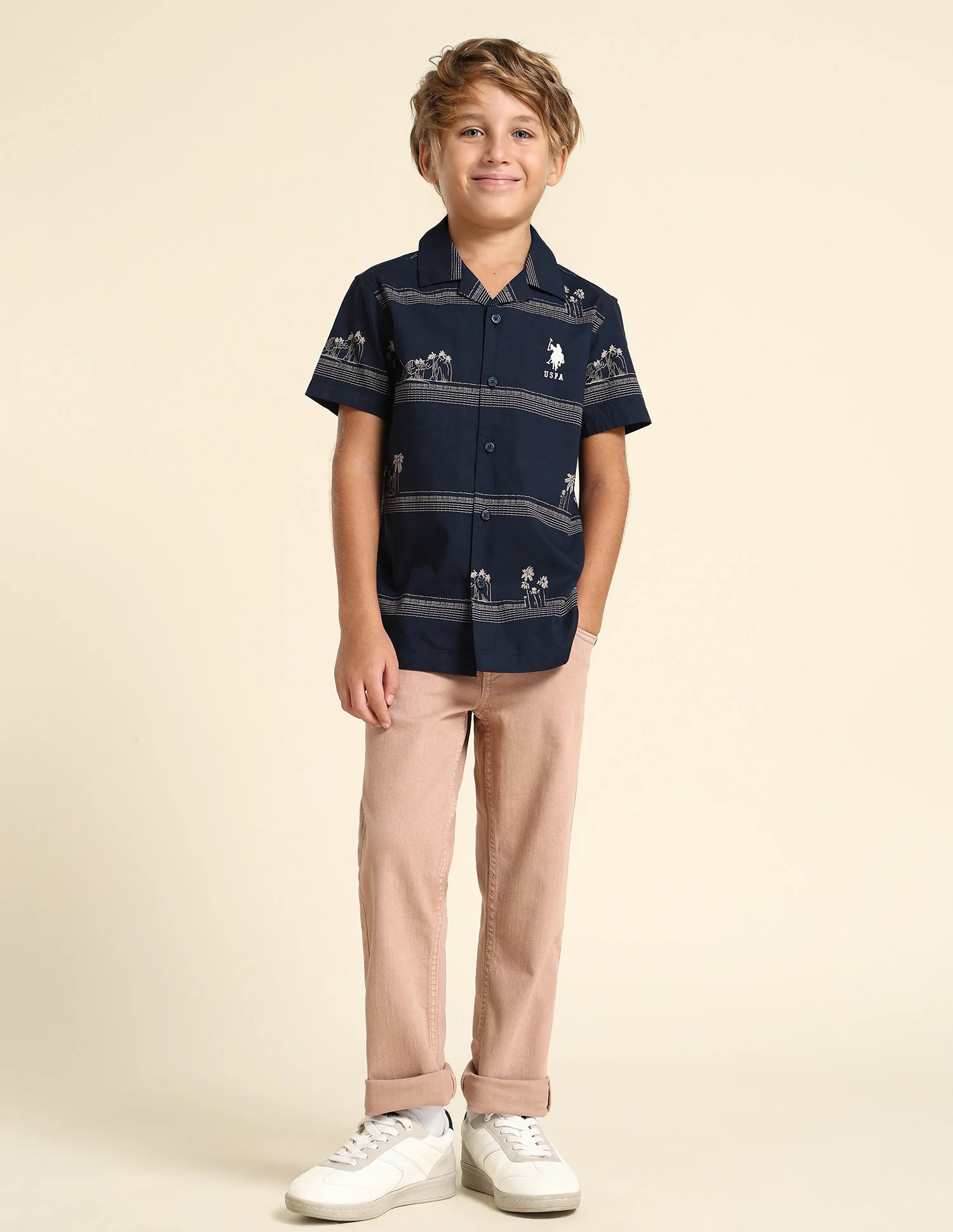 Boys All Over Printed Regular Fit Shirt - Image 3