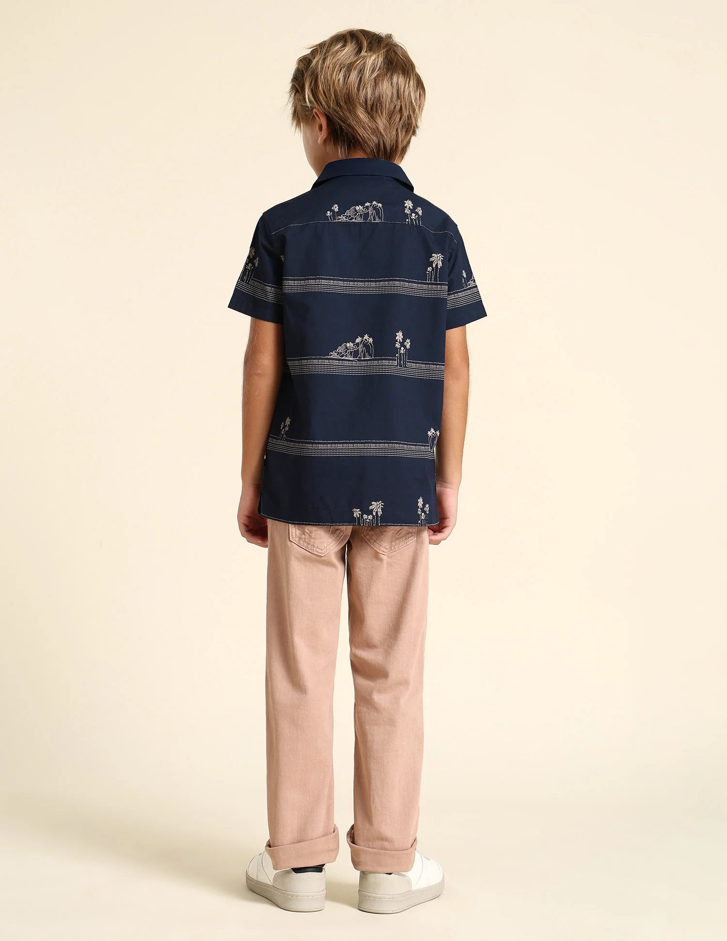 Boys All Over Printed Regular Fit Shirt - Image 4