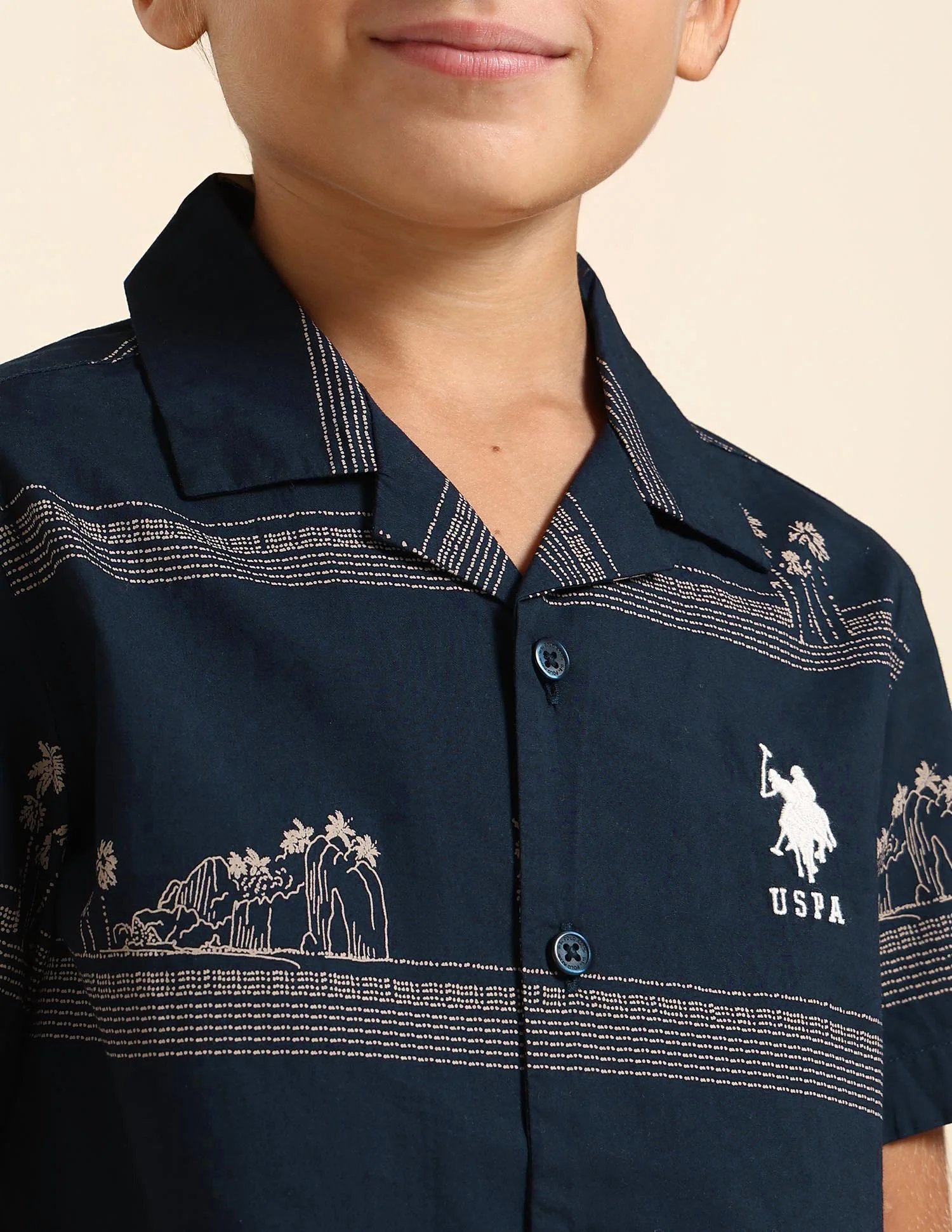 Boys All Over Printed Regular Fit Shirt - Image 5