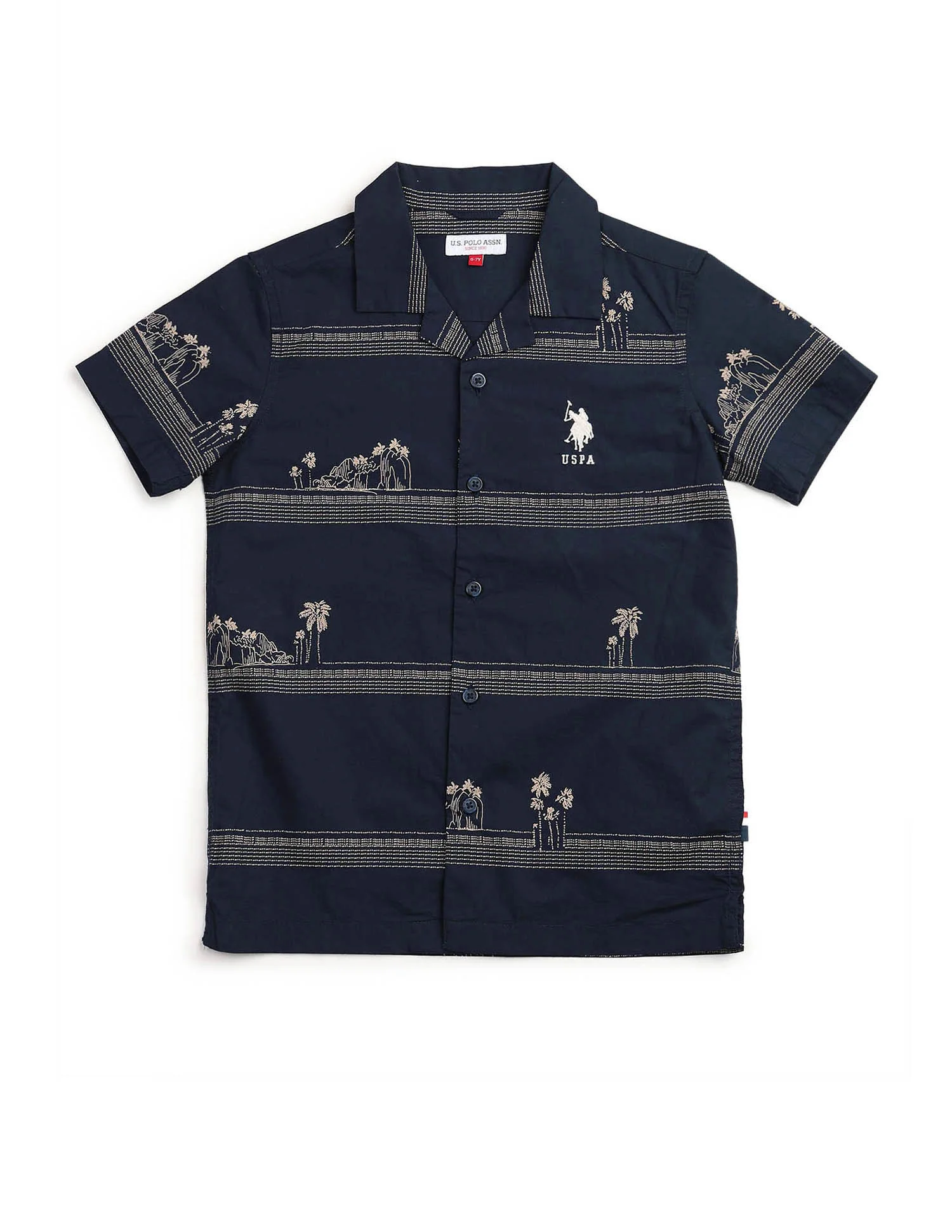 Boys All Over Printed Regular Fit Shirt - Image 6