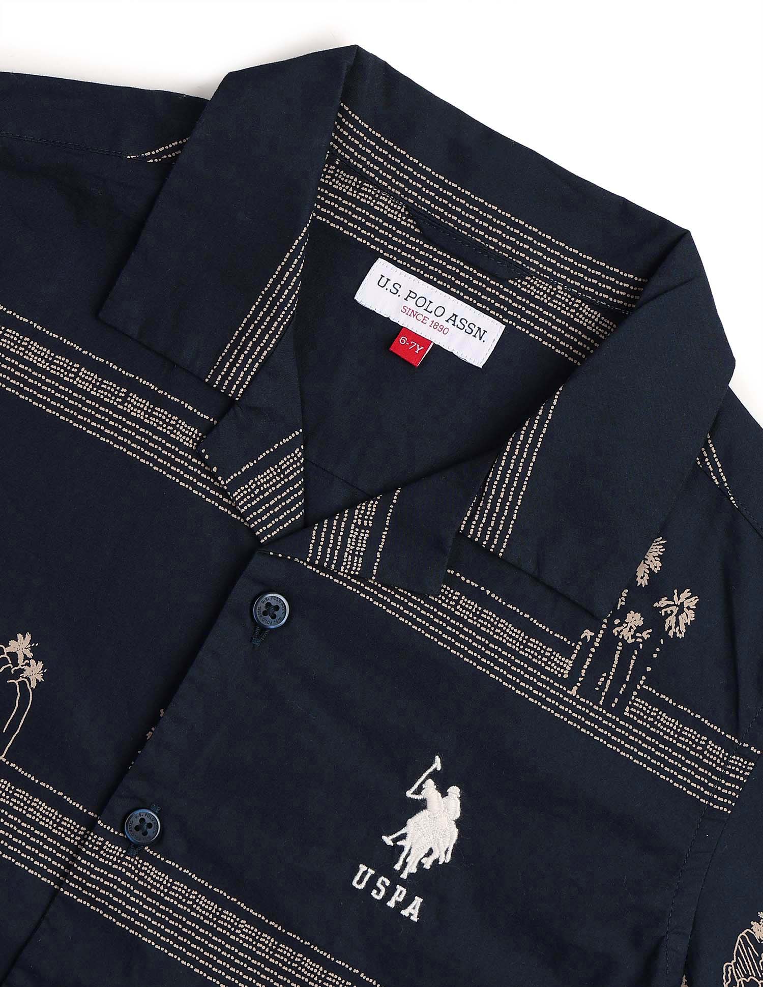 Boys All Over Printed Regular Fit Shirt - Image 8